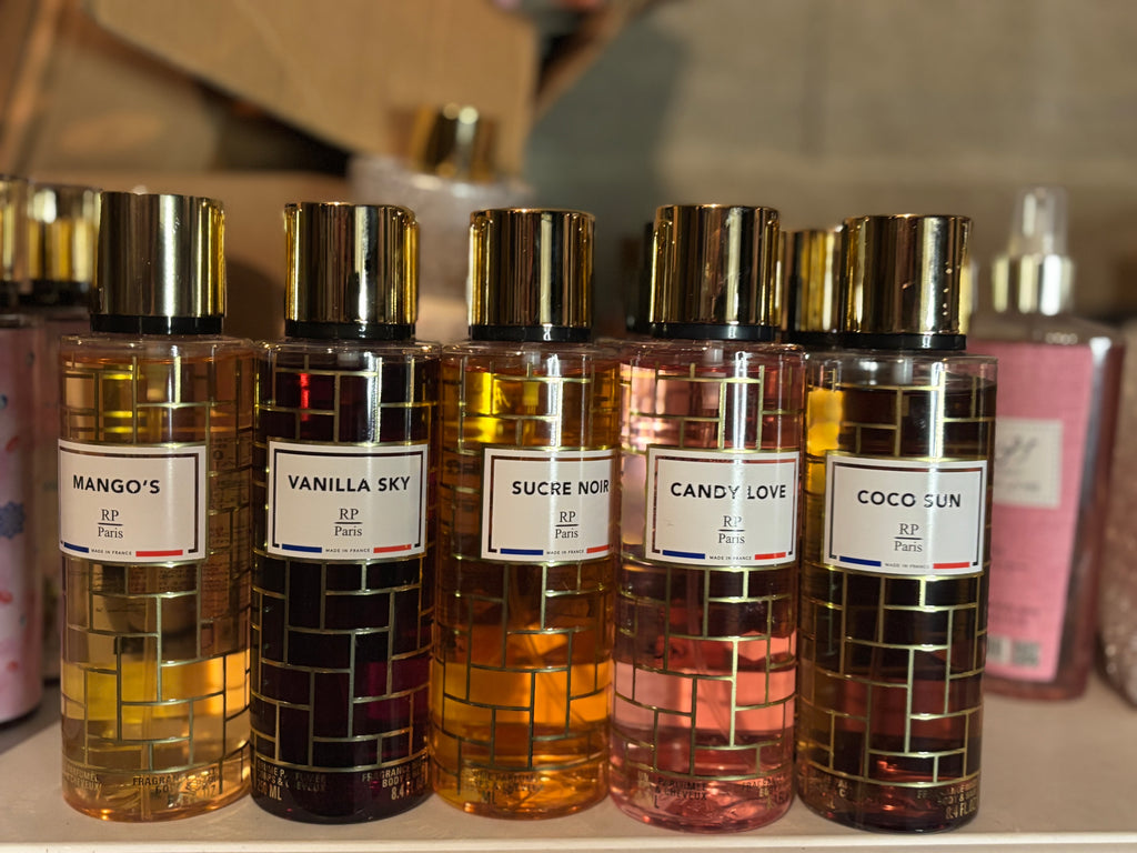 Collection RP Paris- 250 ml- brumes corps et cheveux parfumées