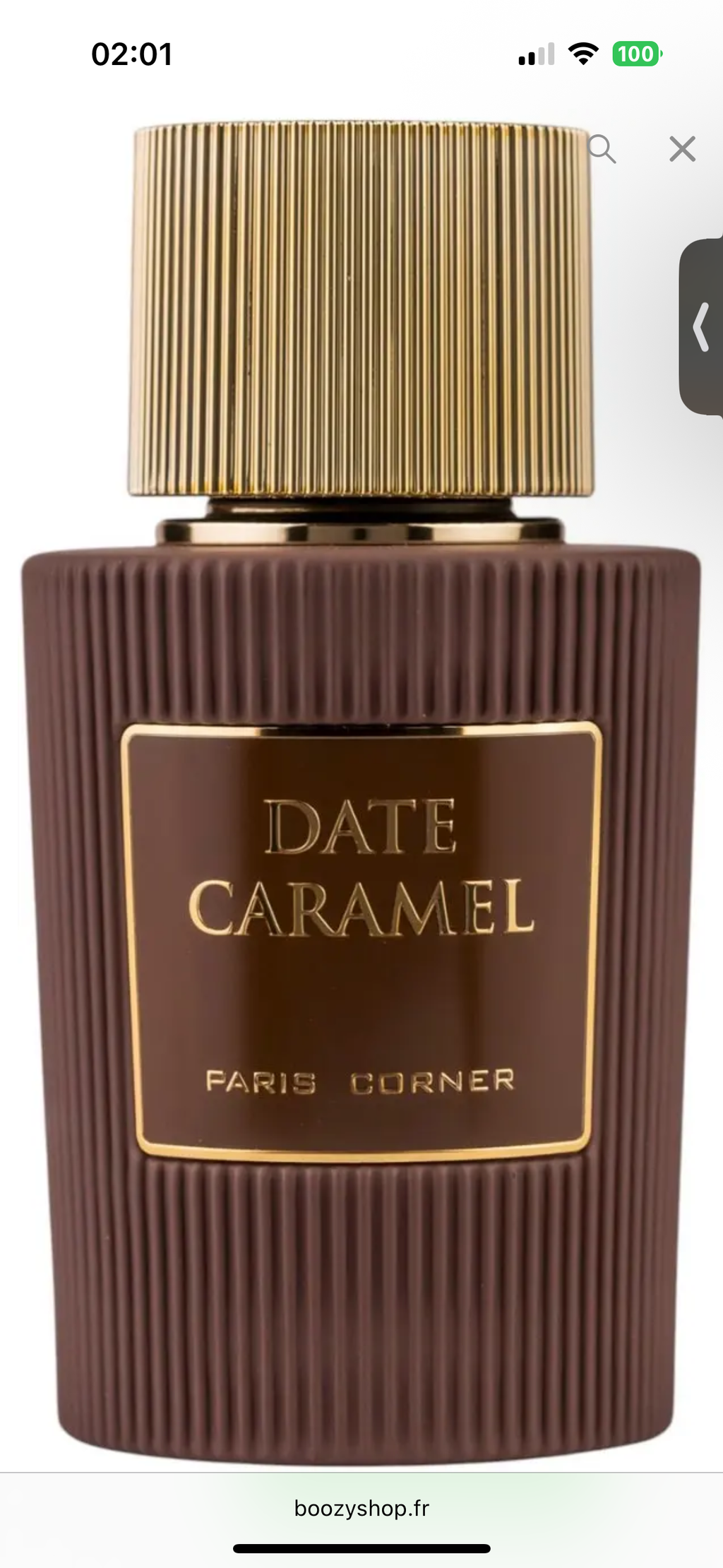 Date Caramel Eau De Parfum 100 ml-Paris Corner