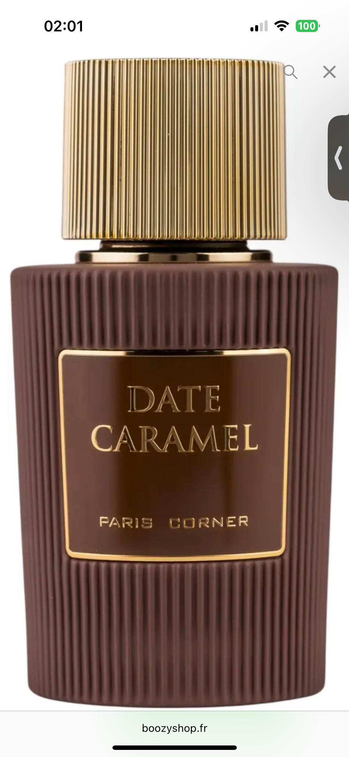 Date Caramel Eau De Parfum 100 ml-Paris Corner