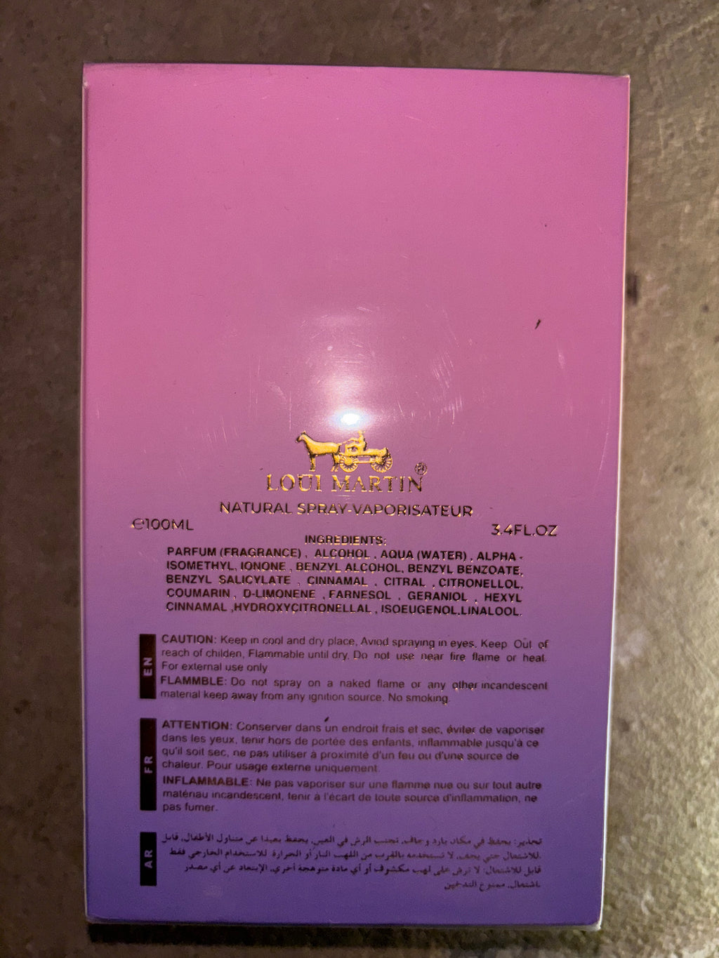 Rose Majeste- Eau de parfum 100 ml- Loui Martin