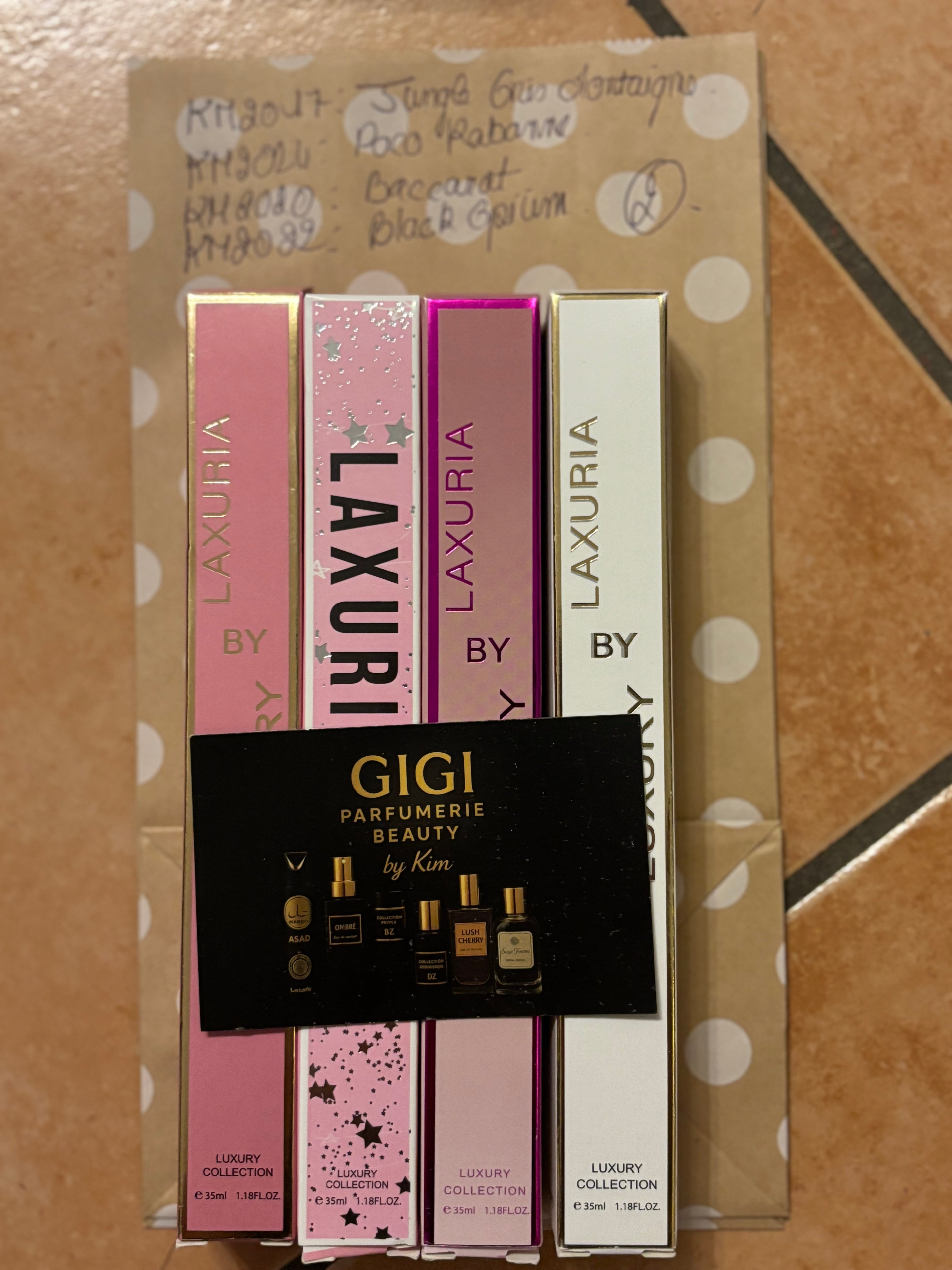 ✨ Nouvelle sélection Luxuria – 4 parfums 35 ml✨