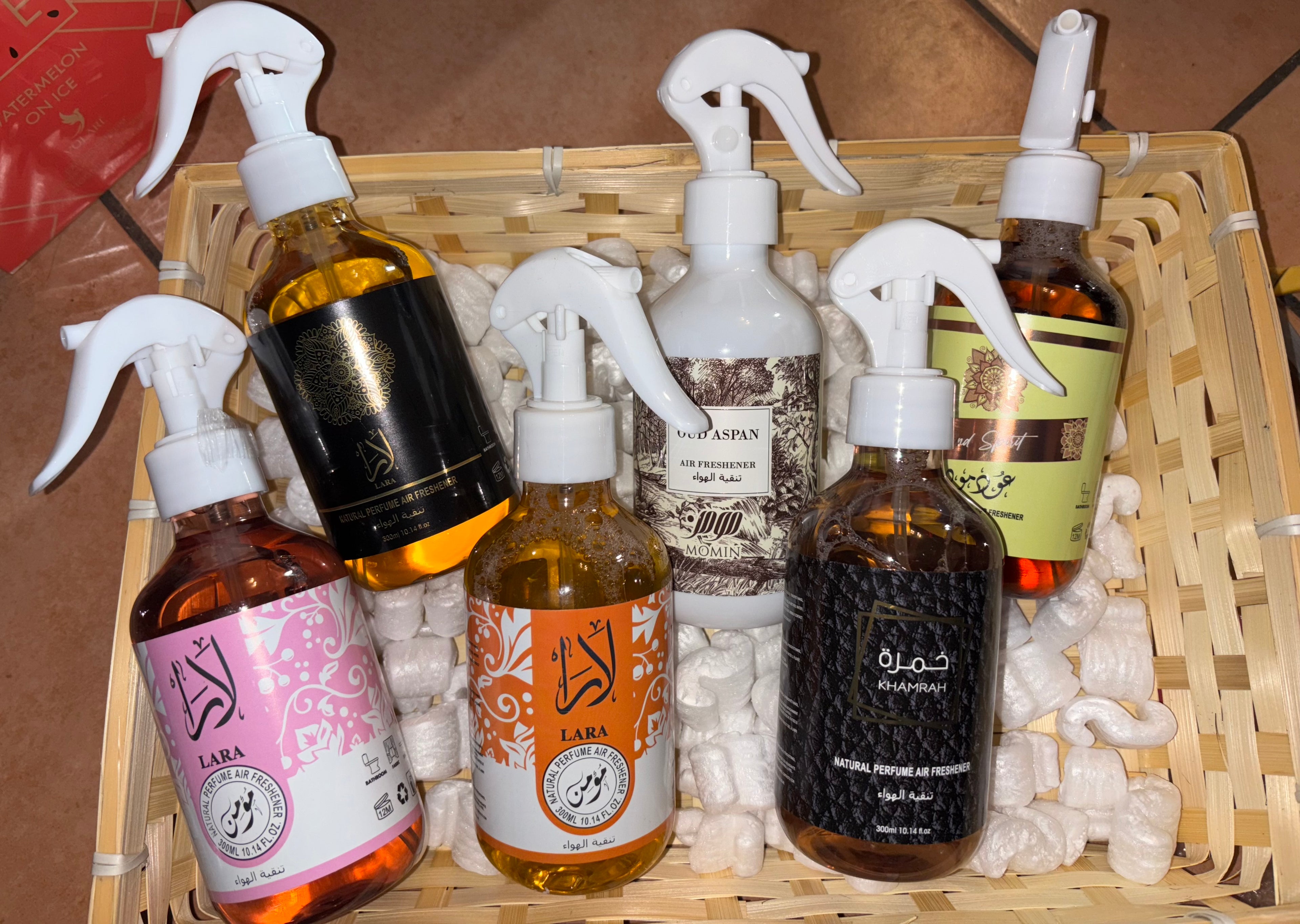 Coffret Sprays Textiles – Collection Orientale & Gourmande✨