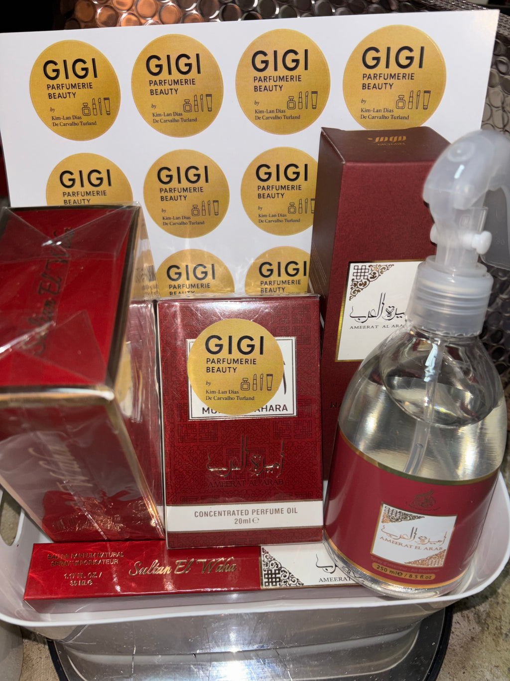 Coffret Princesse d’Arabie- Full box