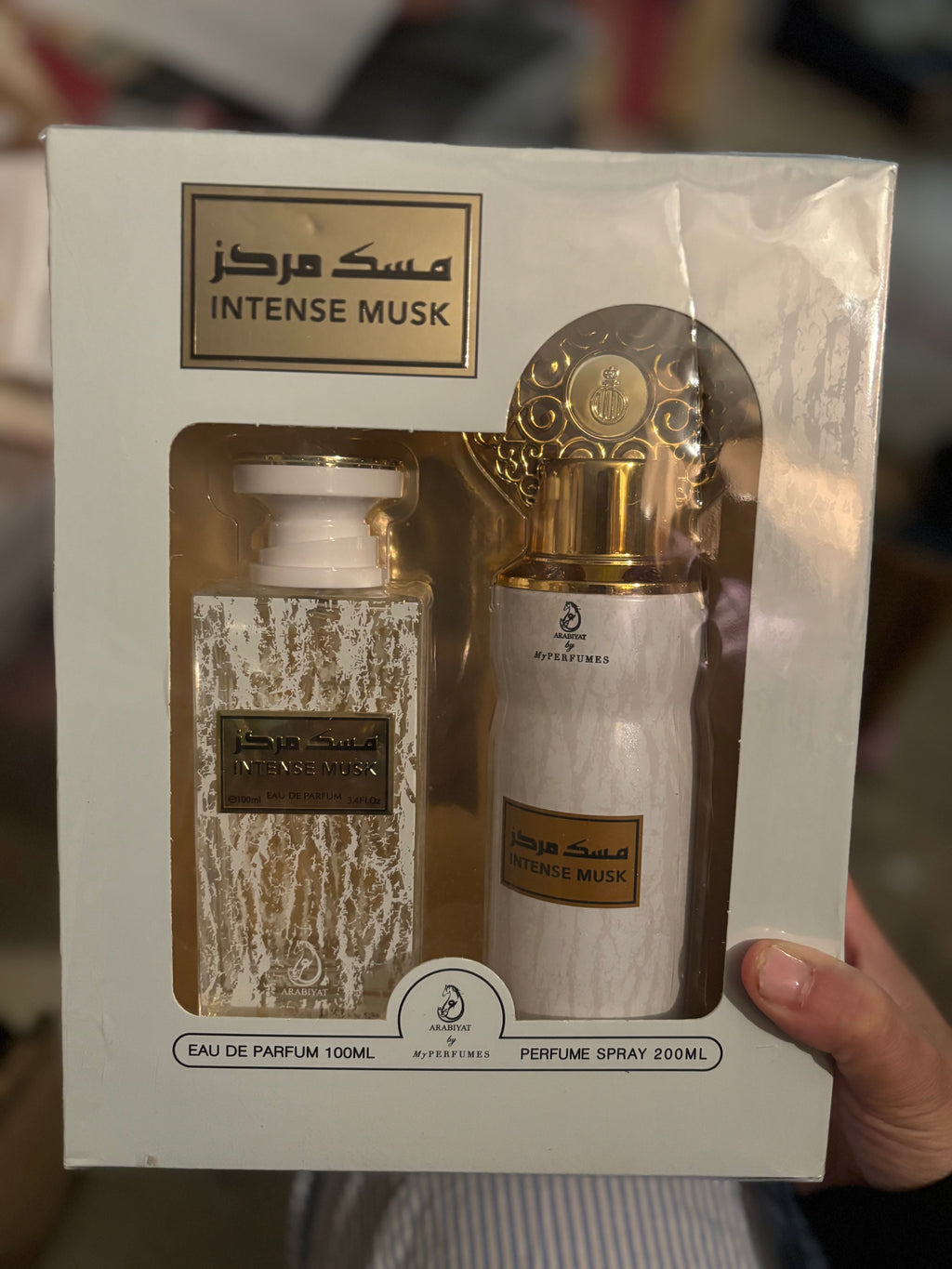 Coffret Intense Musk : Eau De Parfum 100mL + Déodorant 200mL – My Perfumes