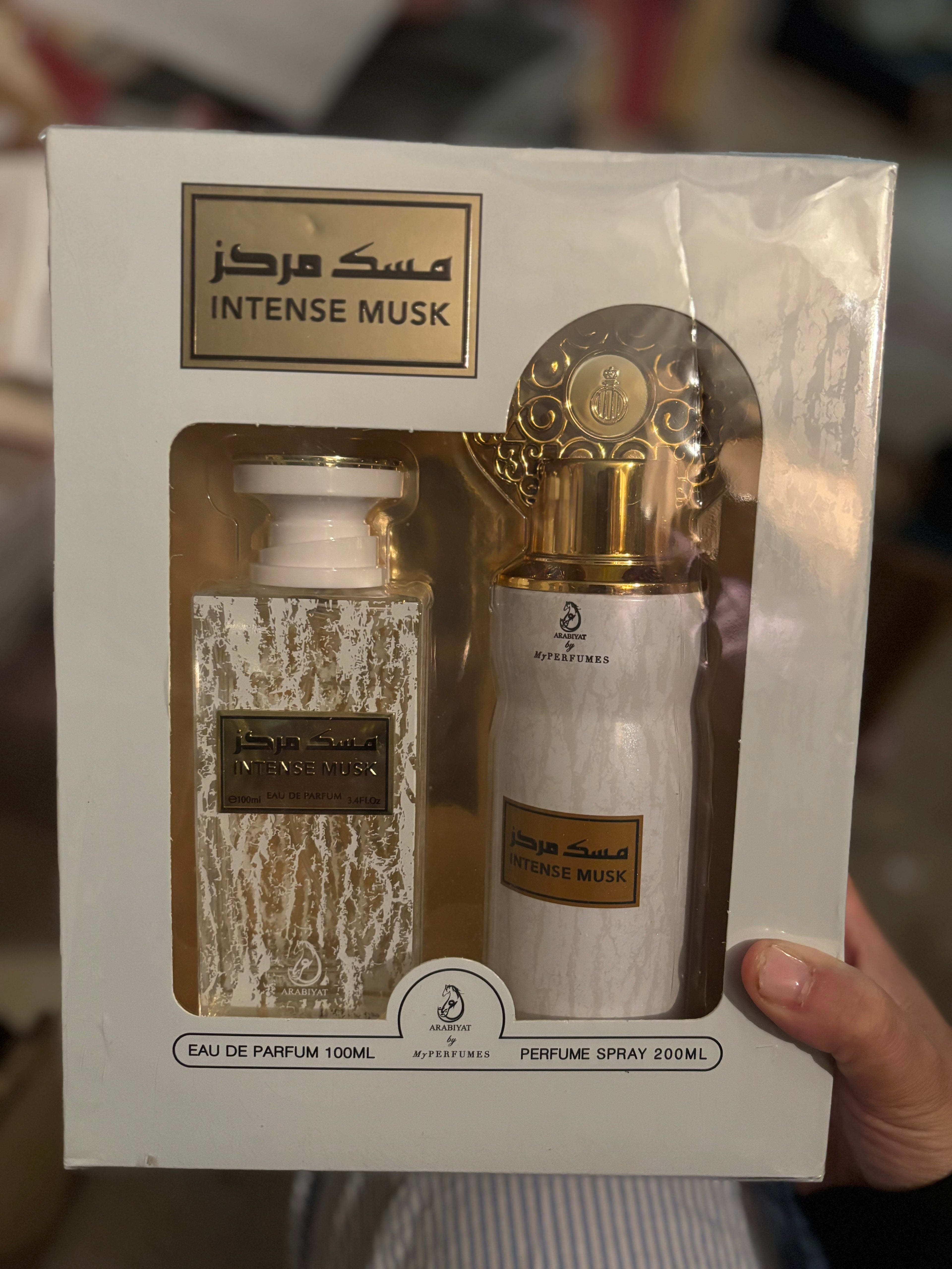 Coffret Intense Musk : Eau De Parfum 100mL + Déodorant 200mL – My Perfumes