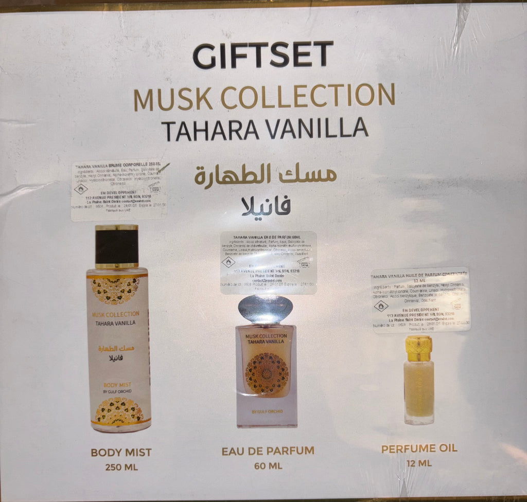 Coffret Musk Collection- Tahara Vanille- Gulf