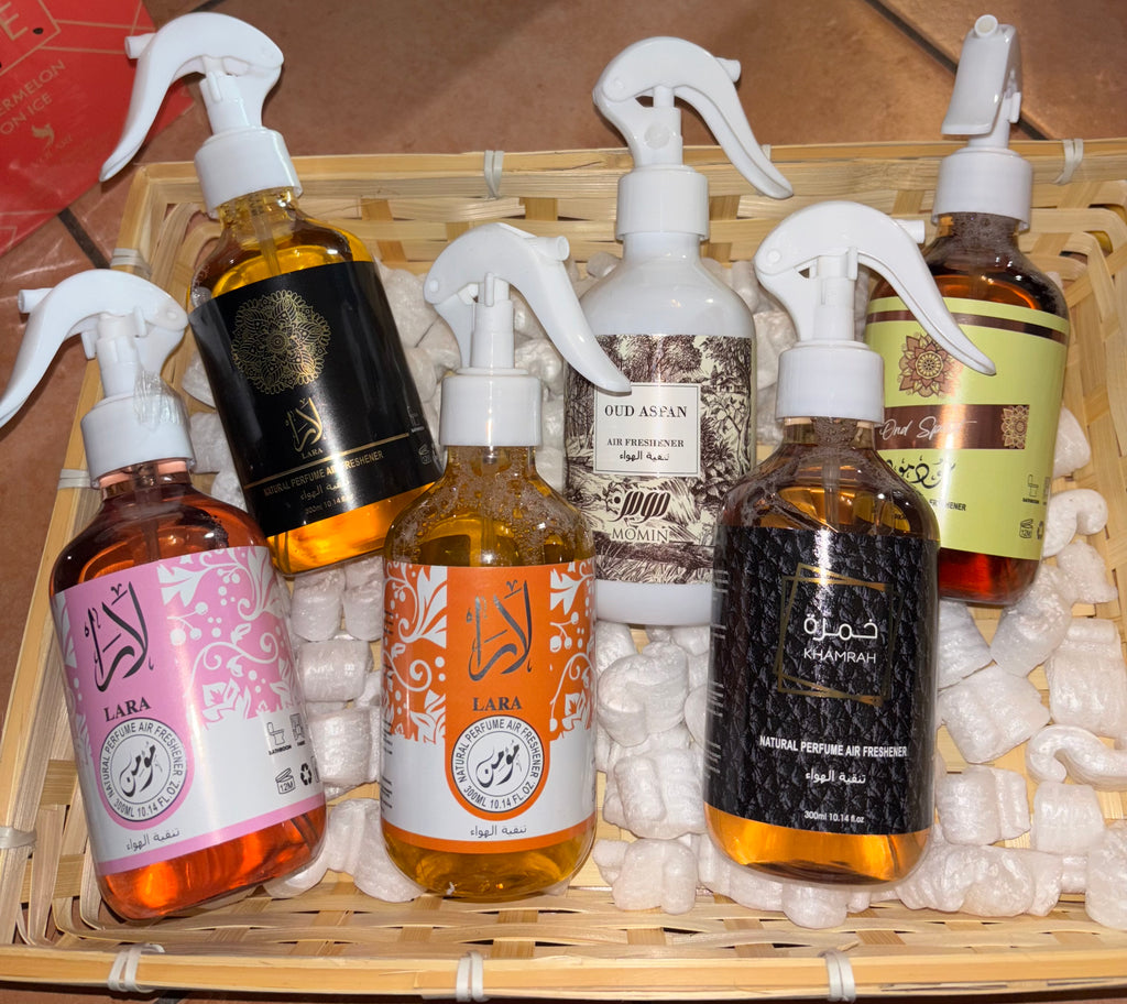 Coffret Sprays Textiles – Collection Orientale & Gourmande✨