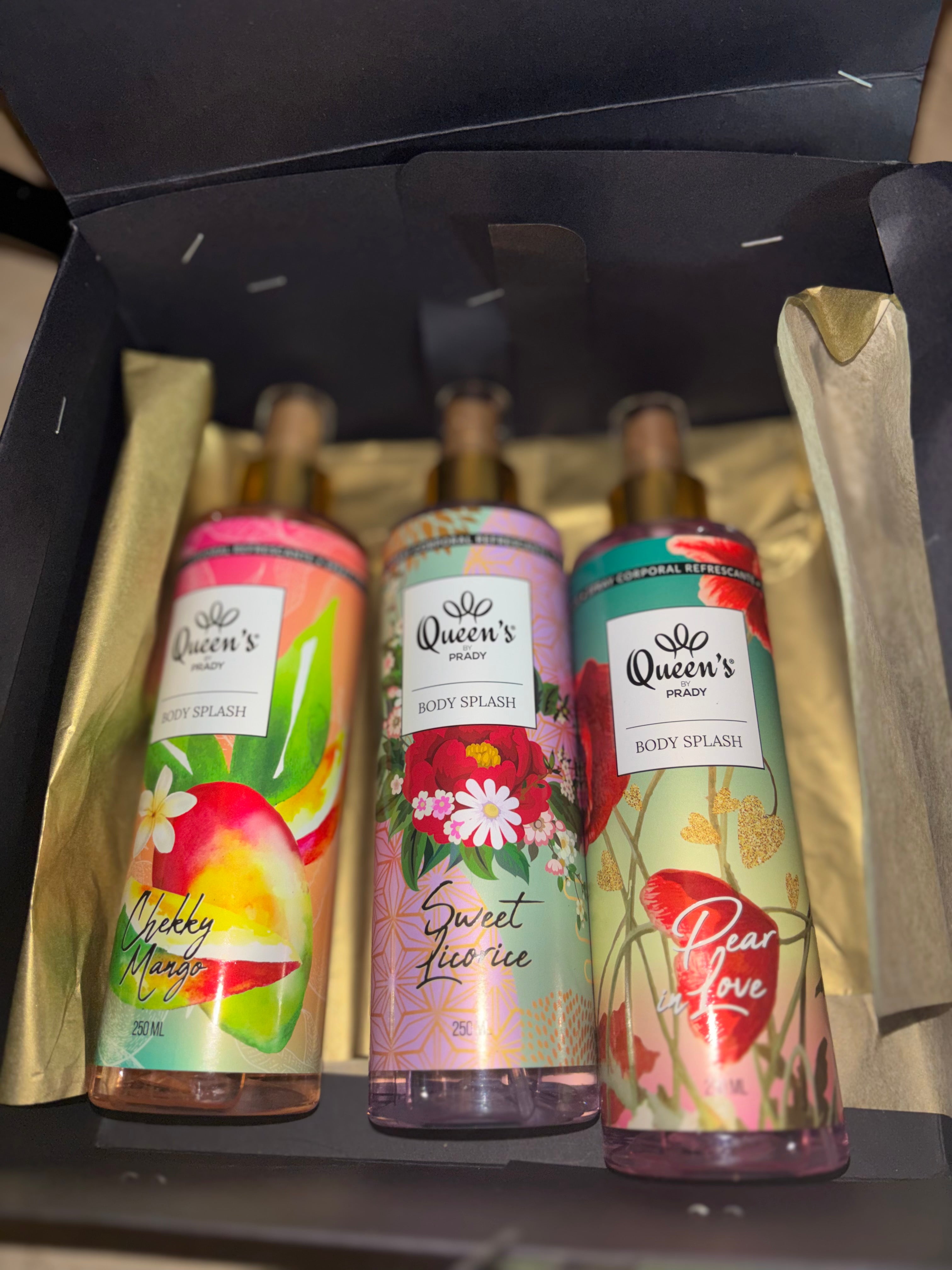 🎁✨ Coffret Body Splash Queen’s – Les dupes gourmands ✨🎁