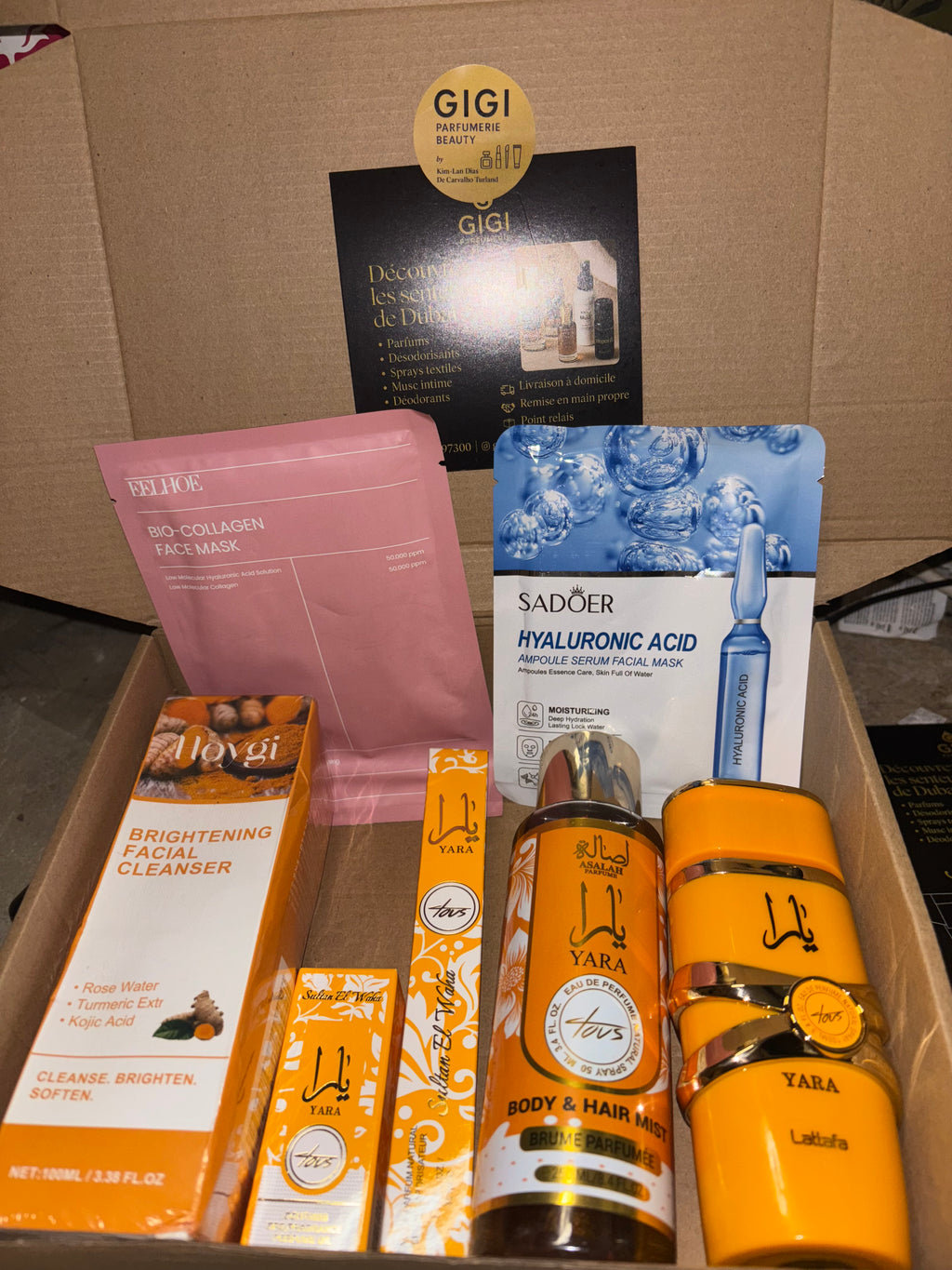 Coffret YARA ORANGE