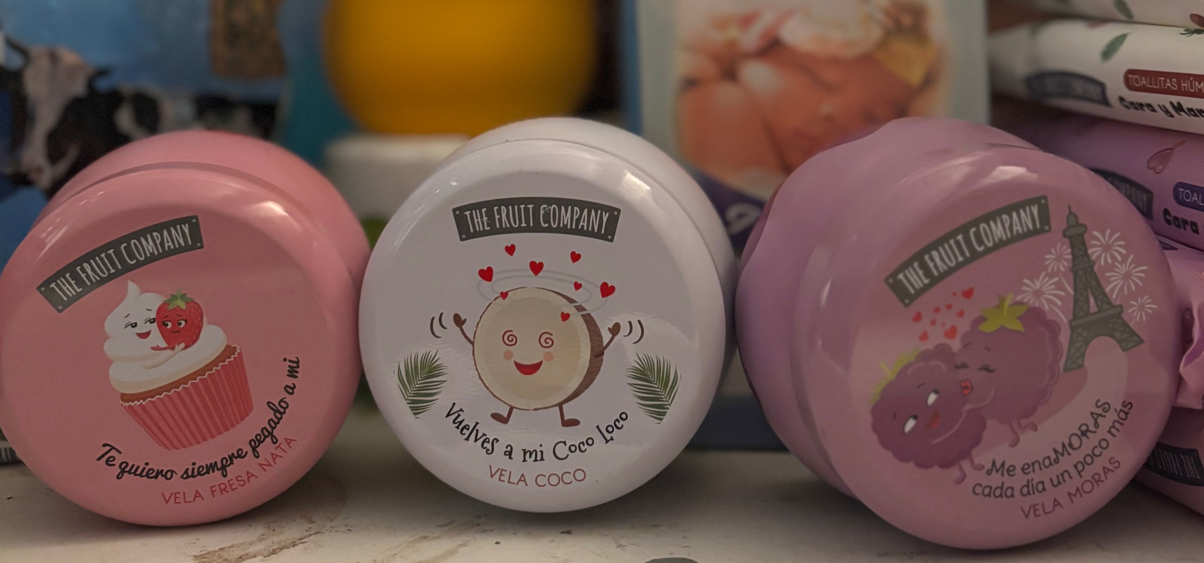 Bougie parfumée 150 g- The Fruit Company