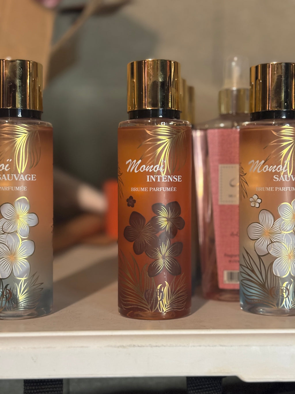 Monoi- Brume parfumée 250ml- Collection Platinium