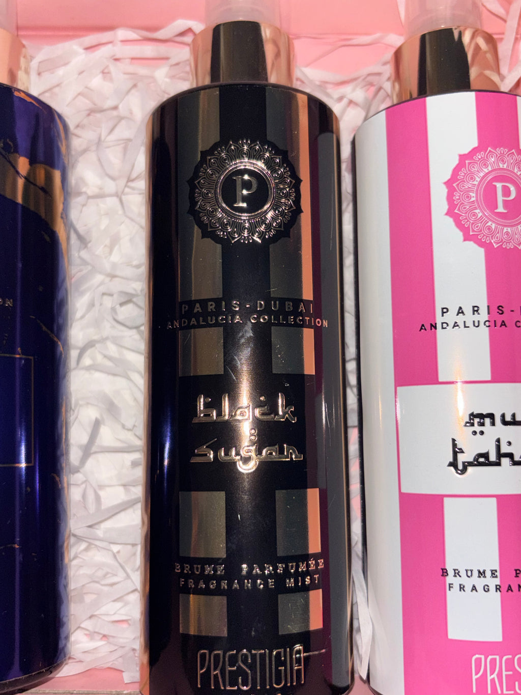 Paris Dubai- Lot de brumes corps parfumées- 250 ml- Prestigia