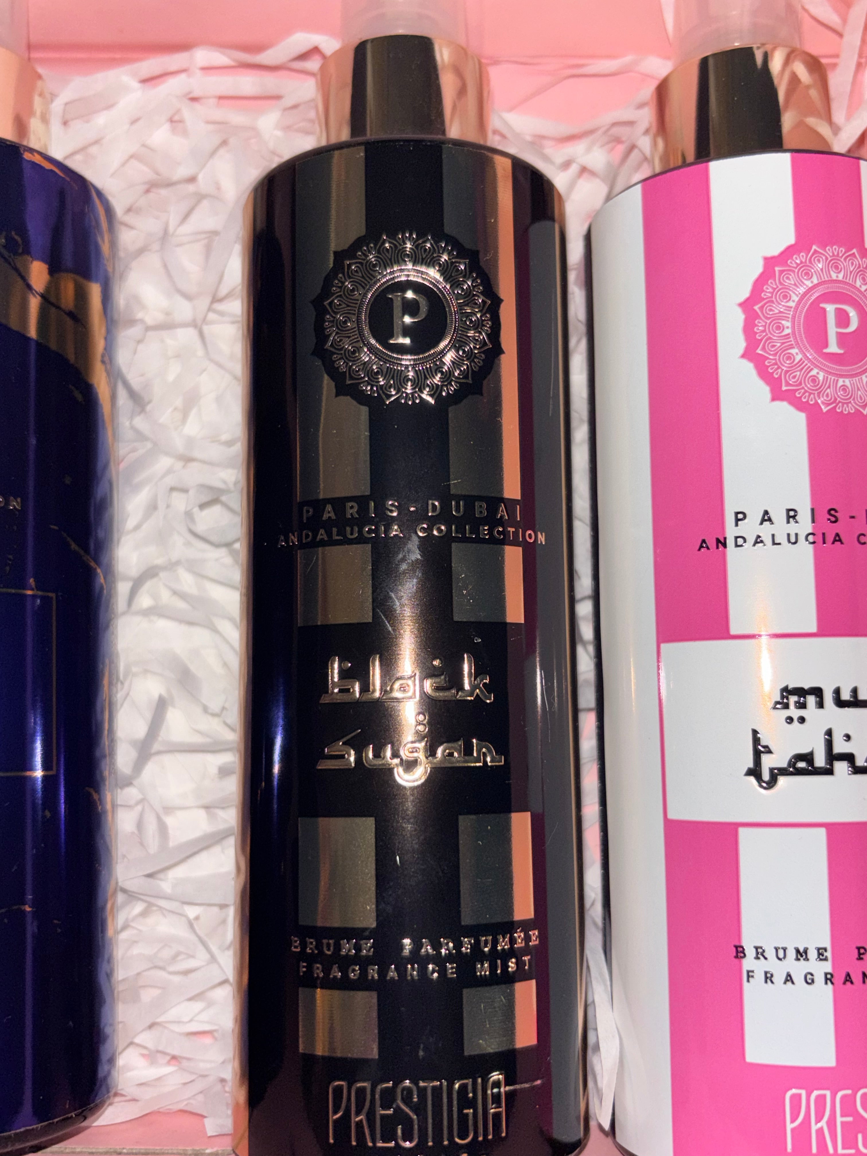 Paris Dubai- Lot de brumes corps parfumées- 250 ml- Prestigia