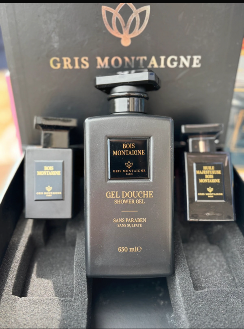 Coffret « BOIS MONTAIGNE » de Gris Montaigne