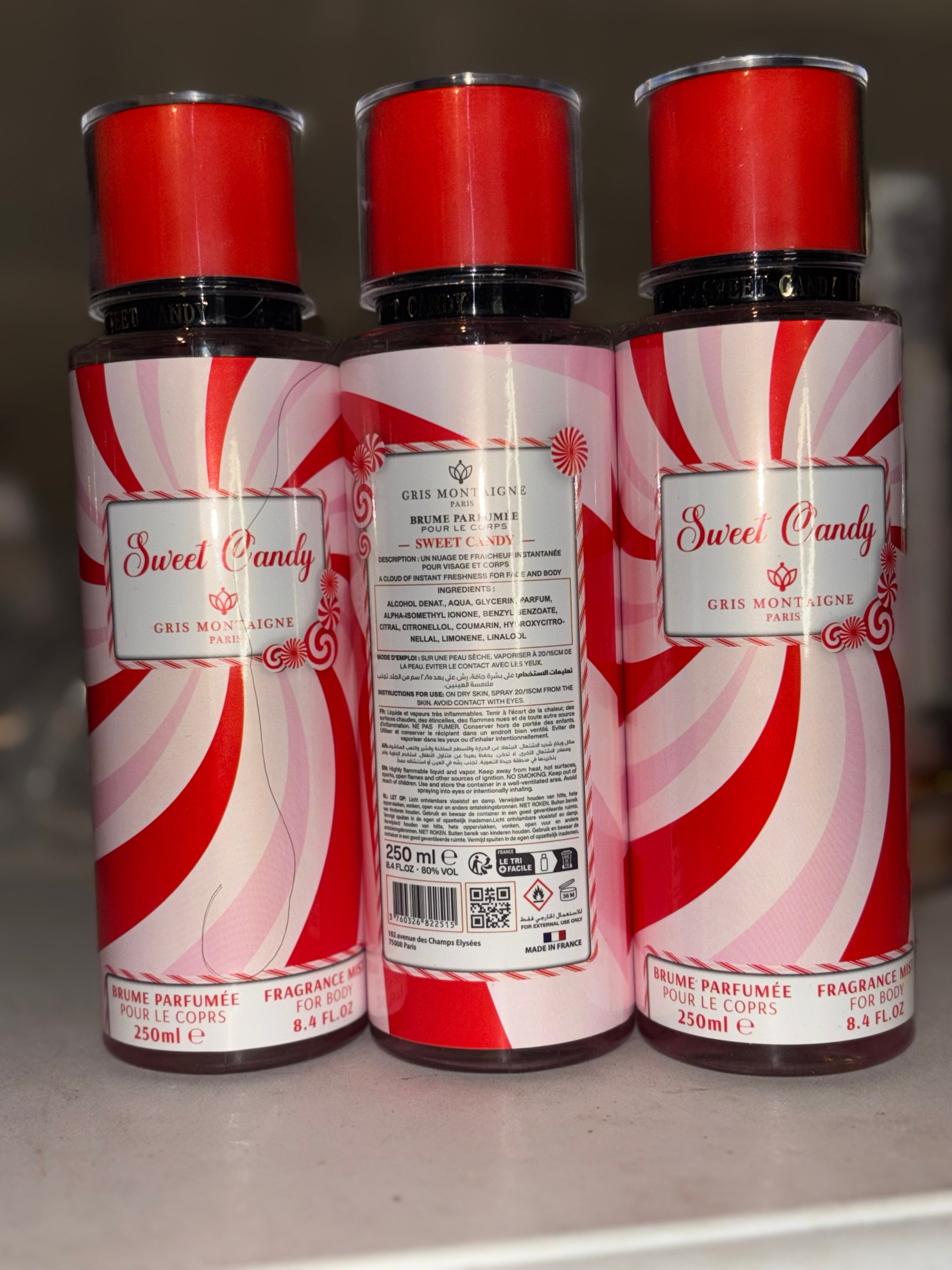 Sweet Candy- Brume Parfumée- 250 ml- Gris Montaigne