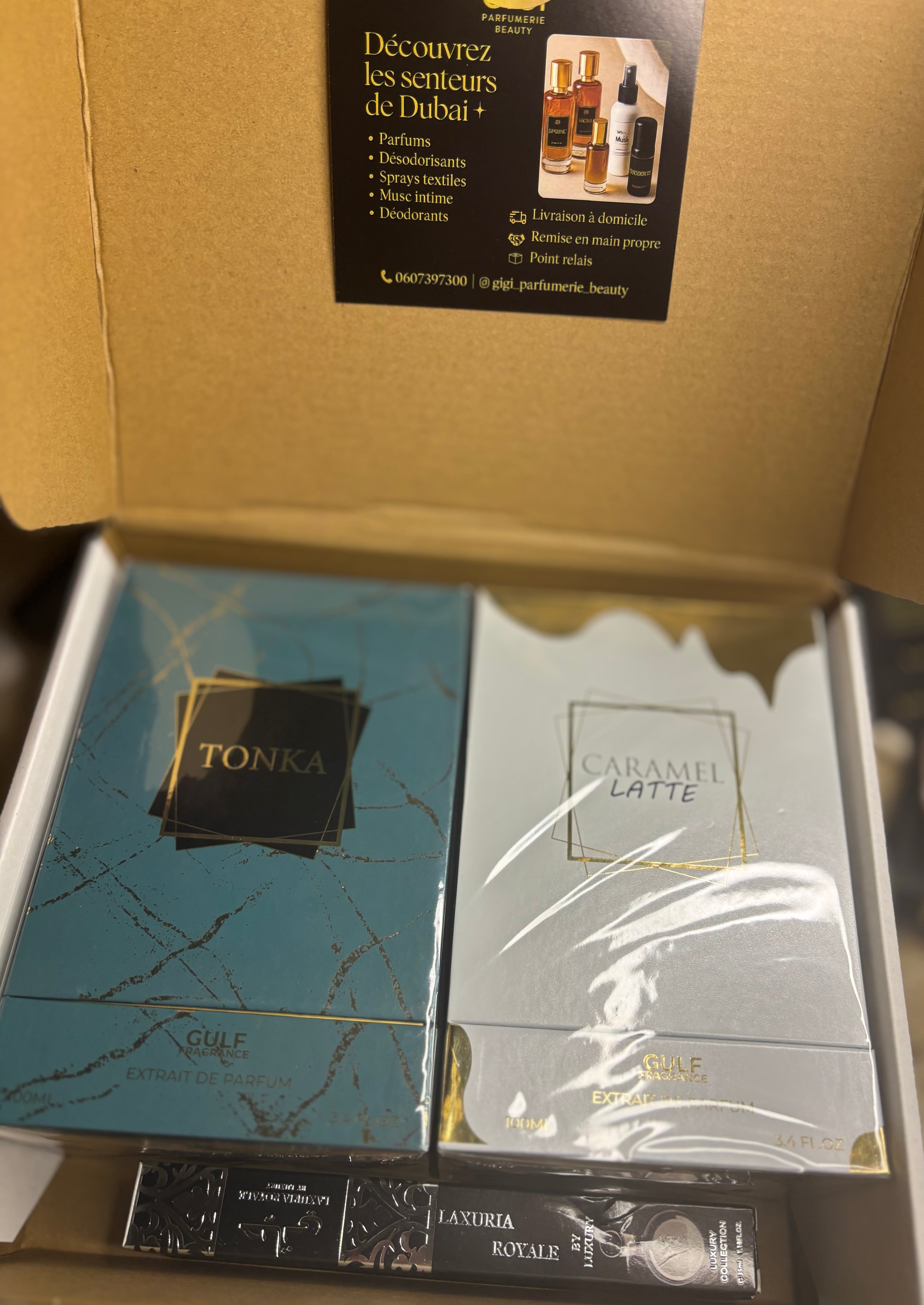 Coffret Mixte- « Tonka-Latte »