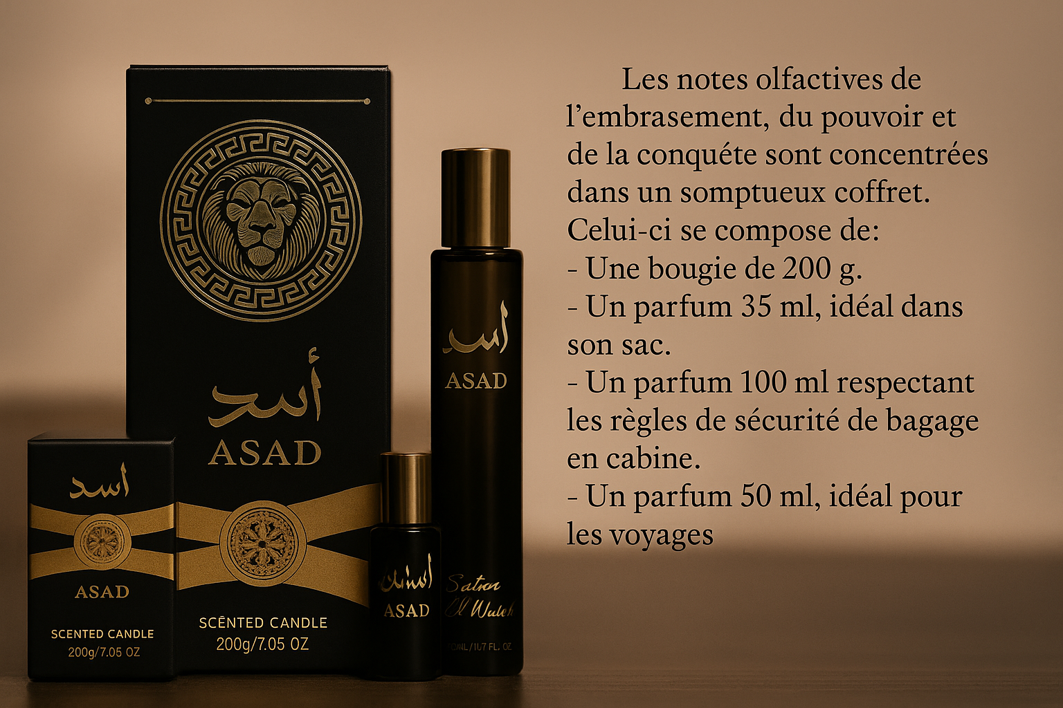 🌟 ASAD – La Signature du Pouvoir✨ Édition limité pour Noël 🎅