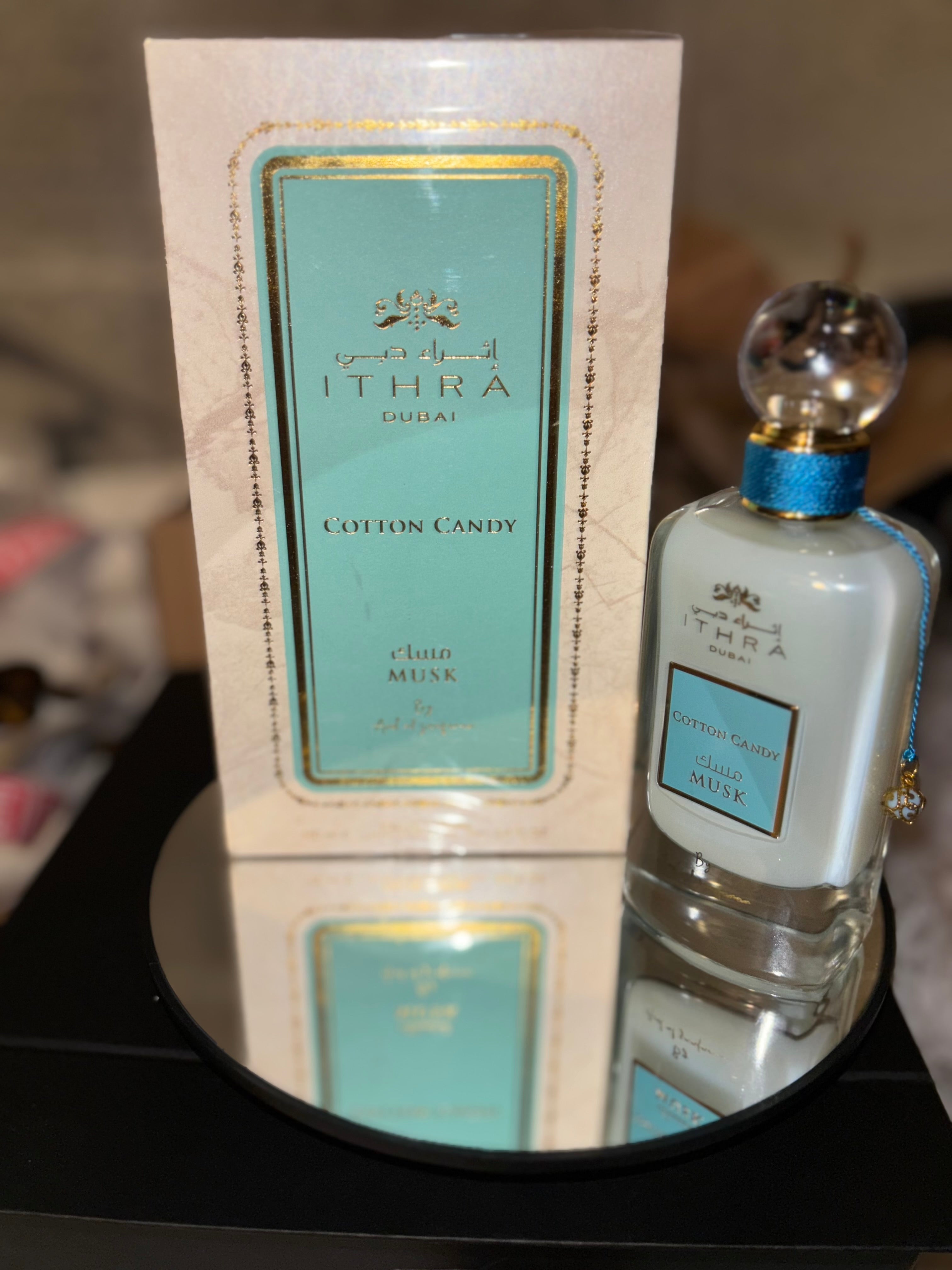 Ithra Dubai -Cotton Candy Musk- Parfum 100ml- Ard Al Zaafaran