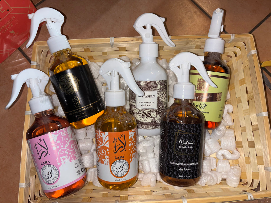 Coffret Sprays Textiles – Collection Orientale & Gourmande✨
