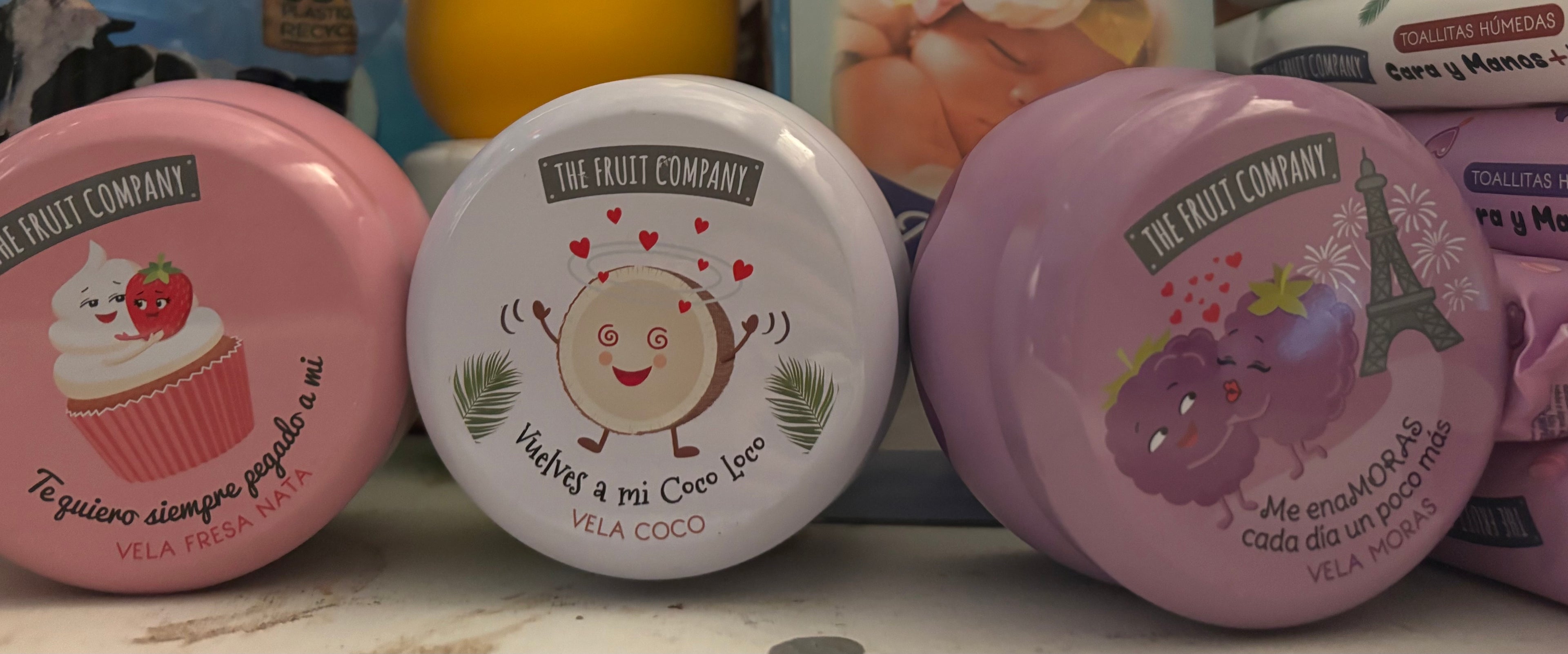 Bougie parfumée 150 g- The Fruit Company