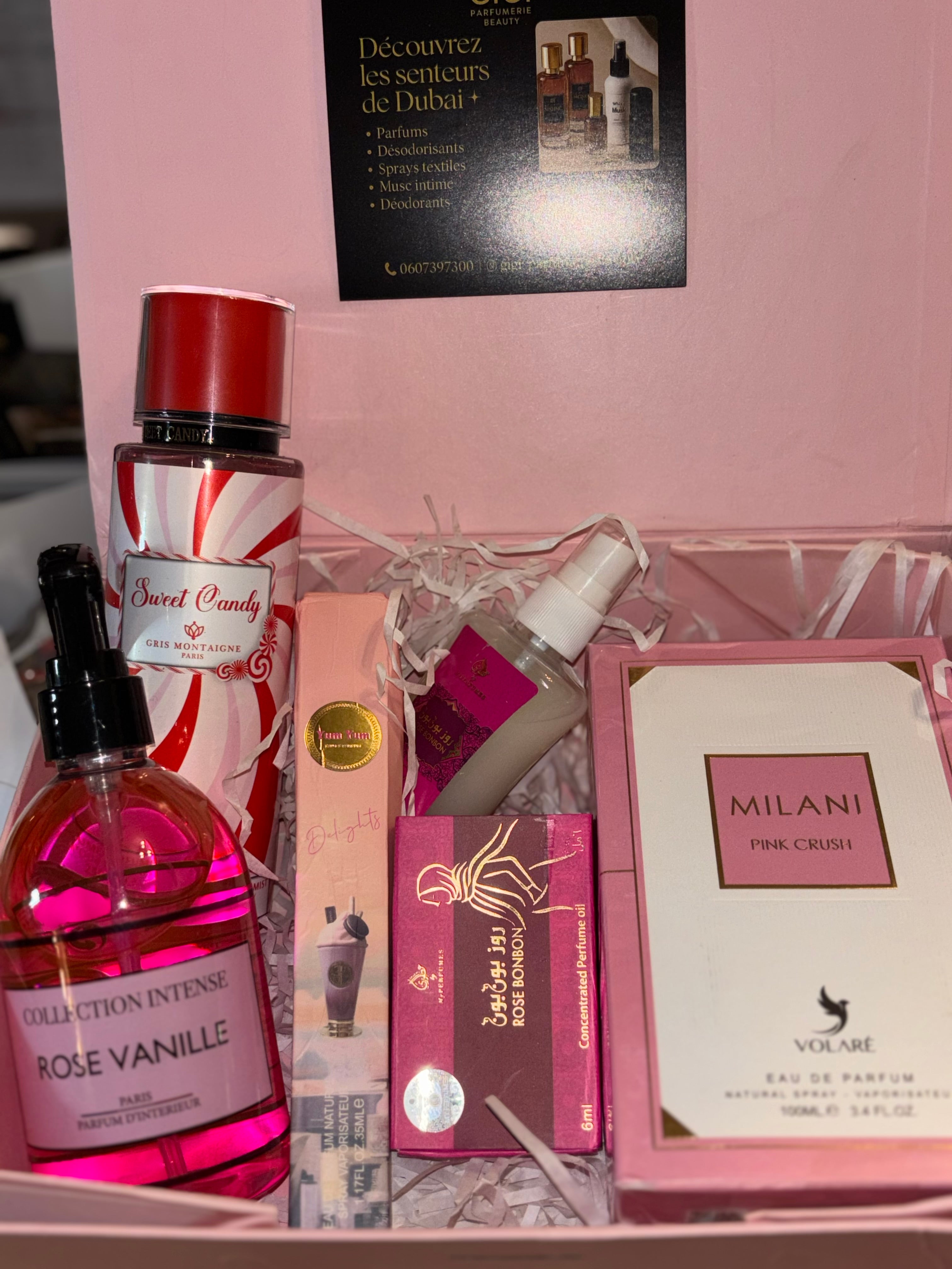 Coffret decouverte- Pink Crush.