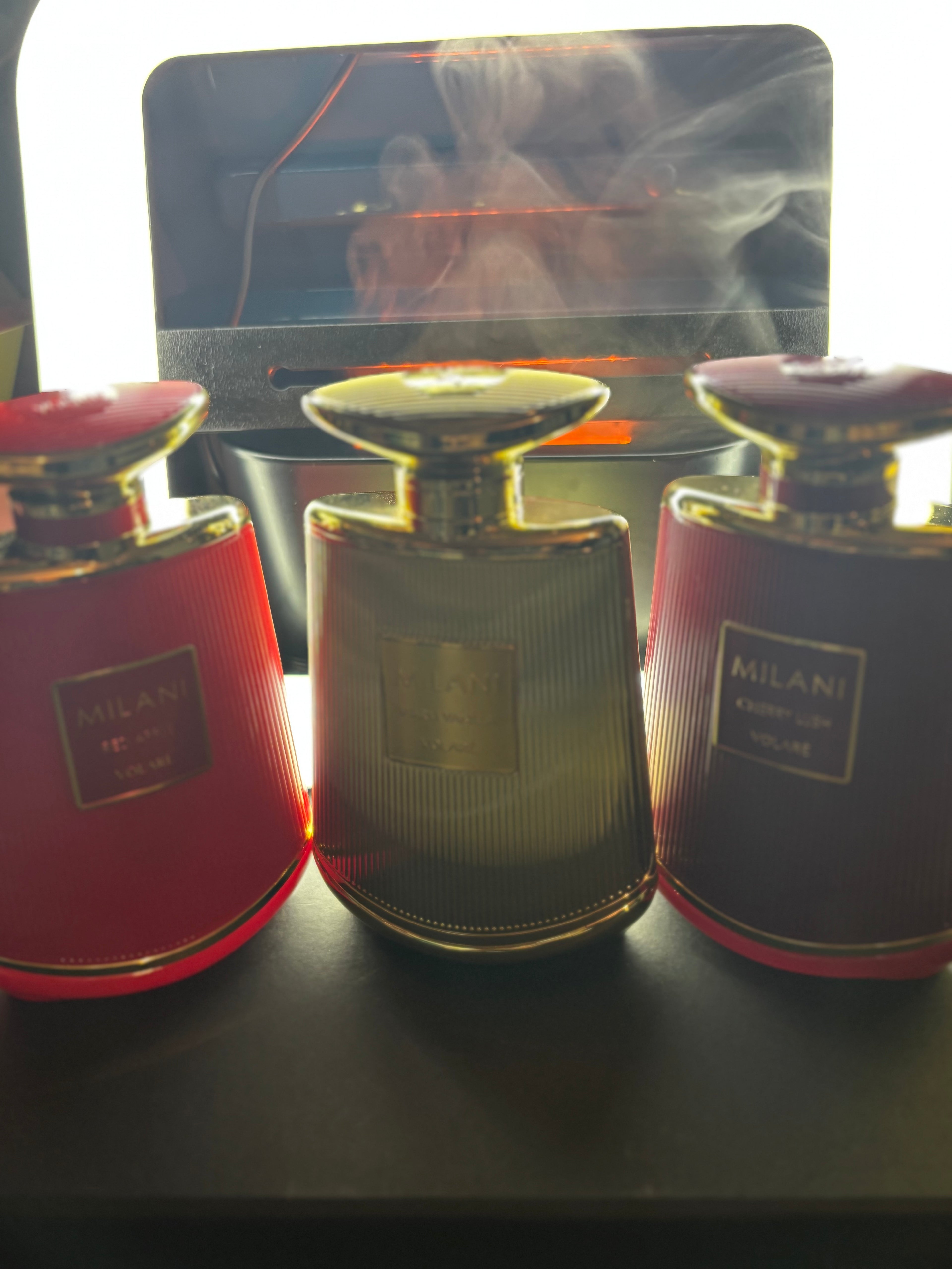 Collection Milani- (Pink Crush, Pistachio, Red Apple, Cherry Lush, Warm Vanilla), Eau de parfum 100 ml- Volare