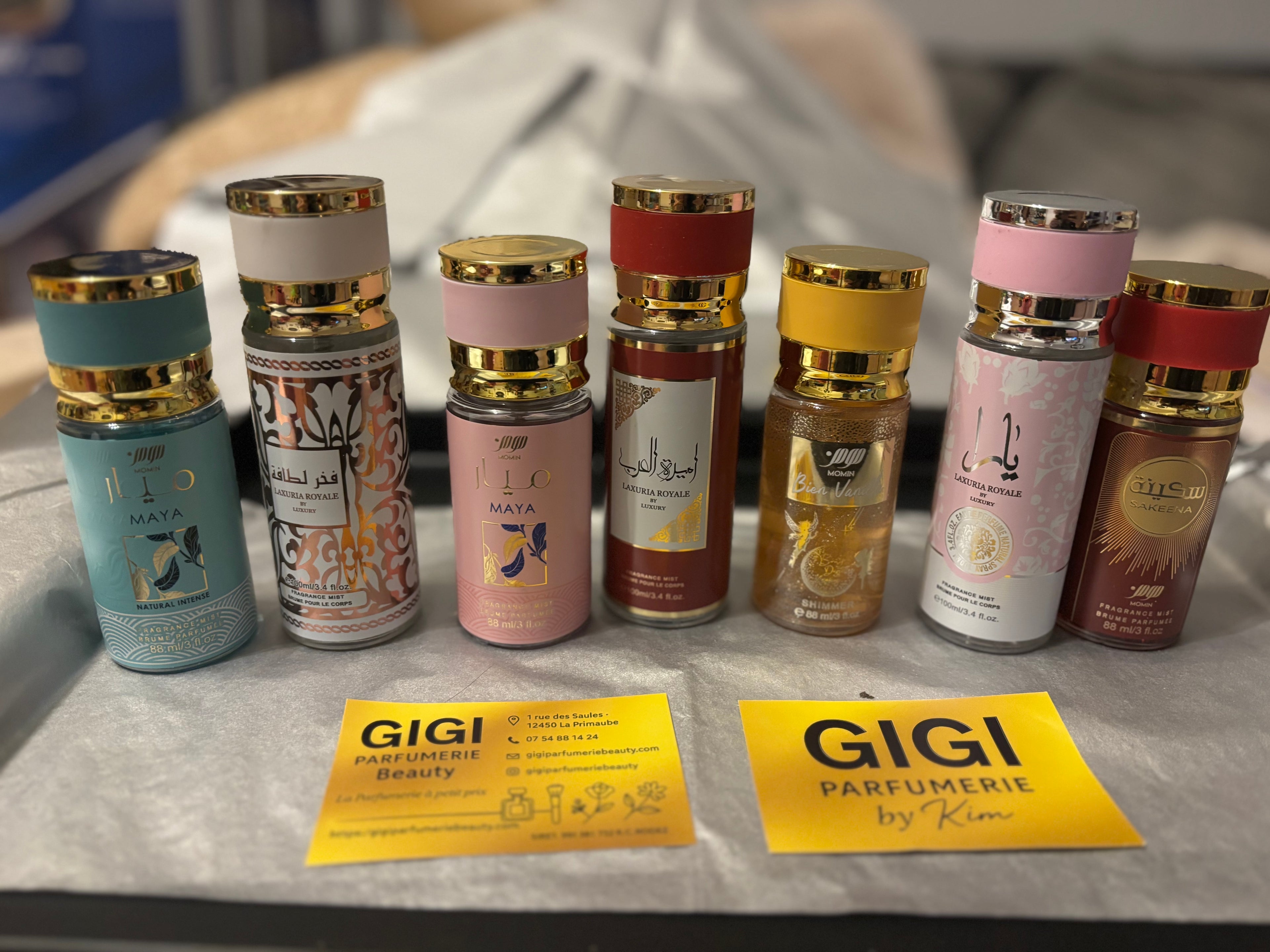 Collection Mini Brumes parfumées Spray Corps. ⭐️🌙