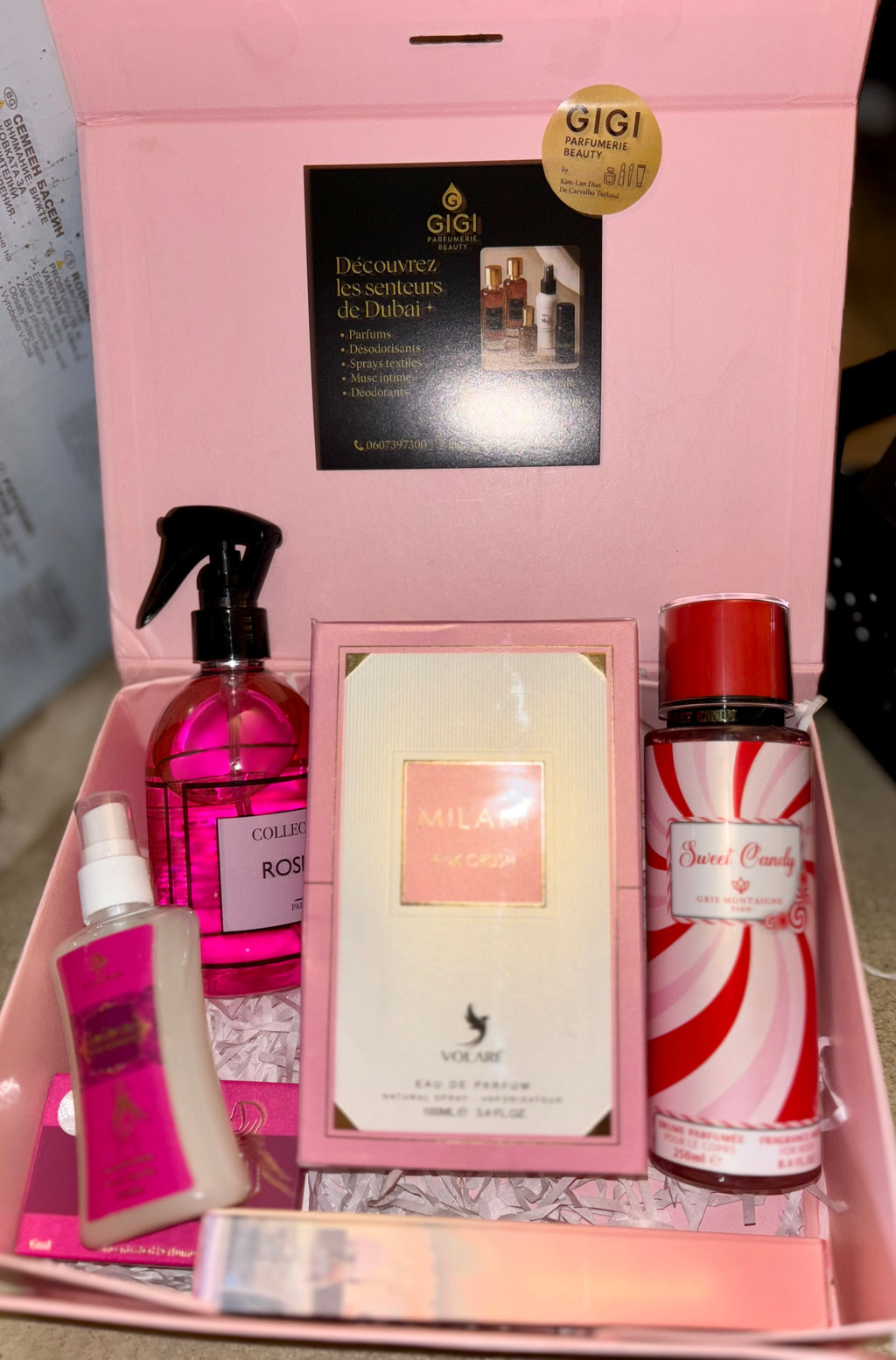 Coffret Pink Candy