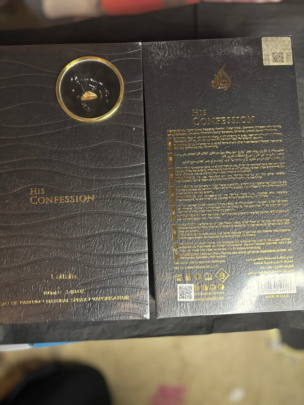 Eau de parfum His Confession Lattafa® | 100ml