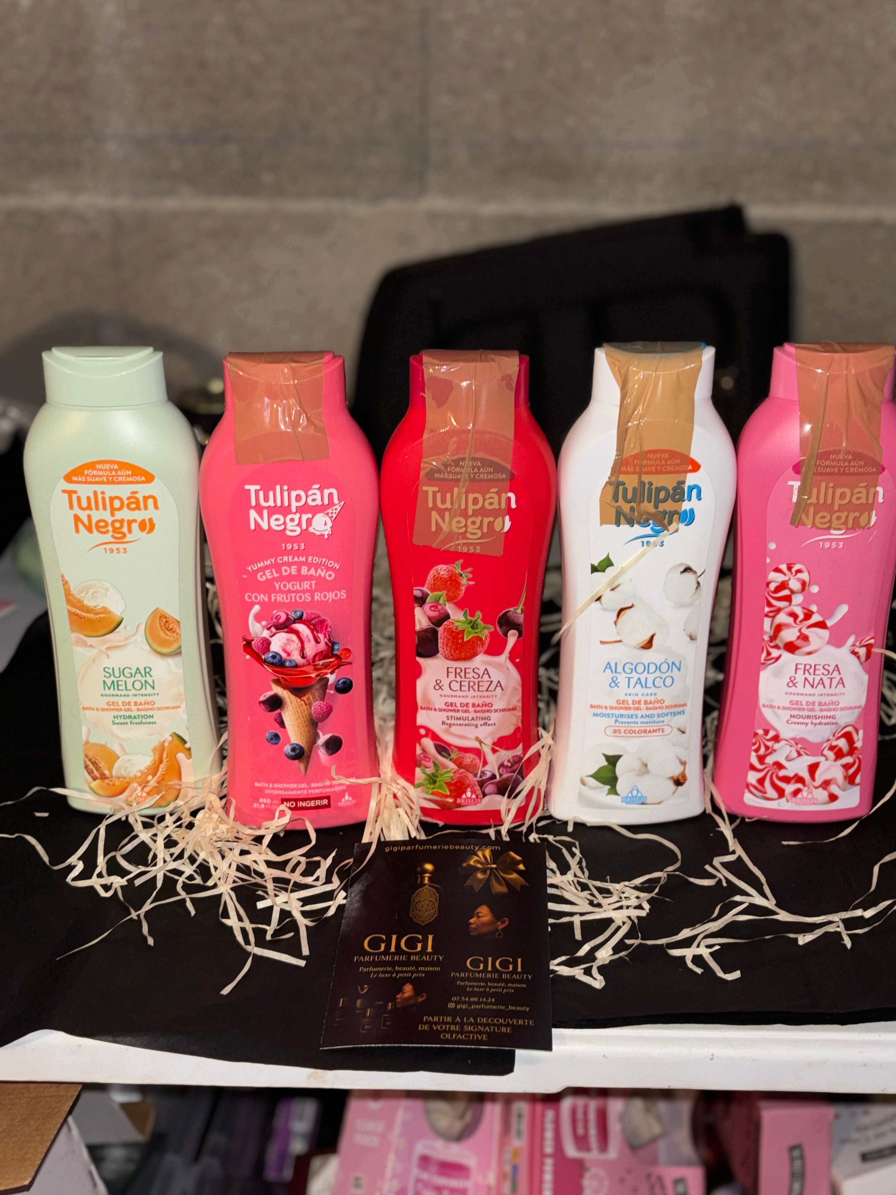 TULIPAN NEGRO- LOTS GEL DOUCHES
