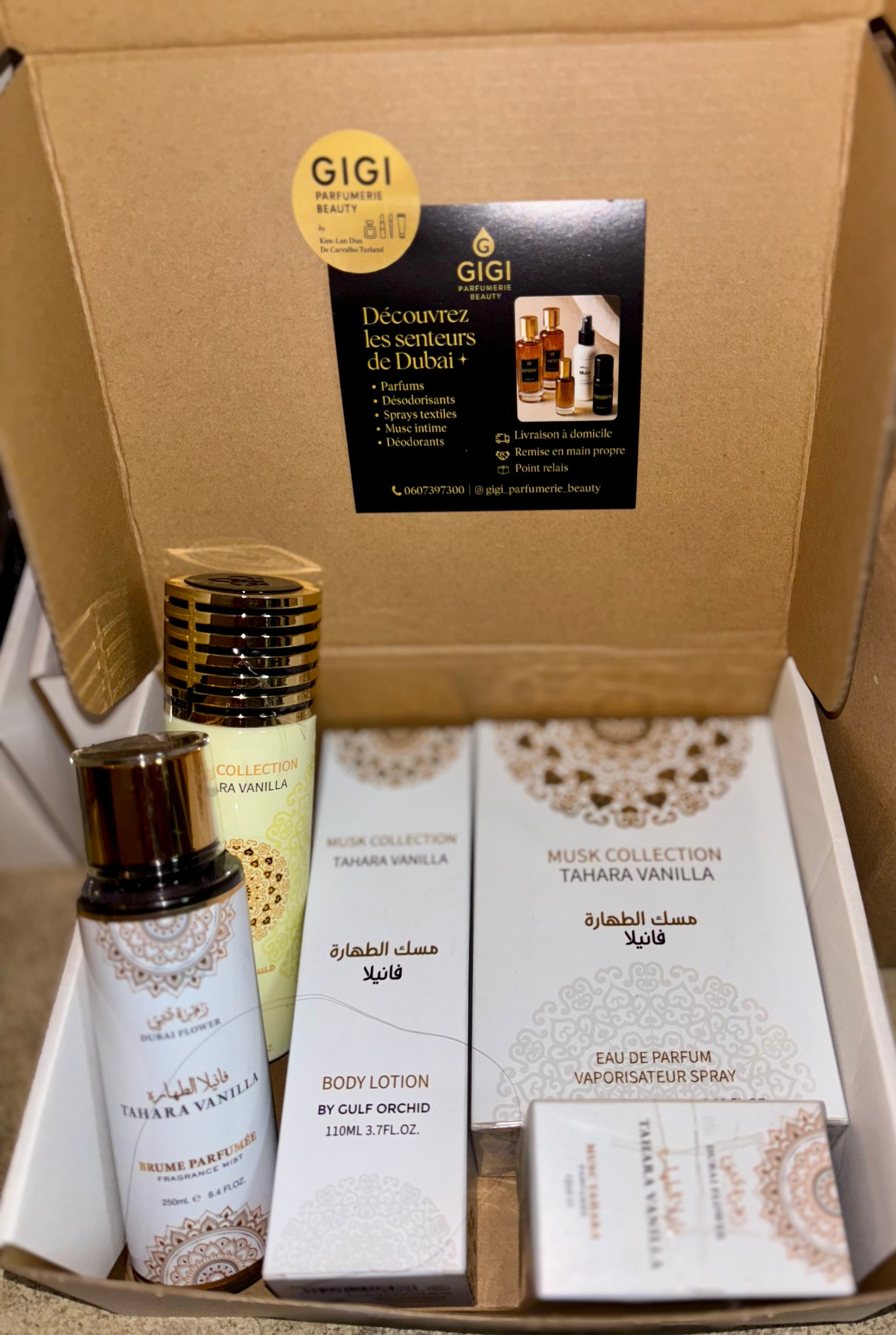 Coffret- « Full Tahara Vanille »