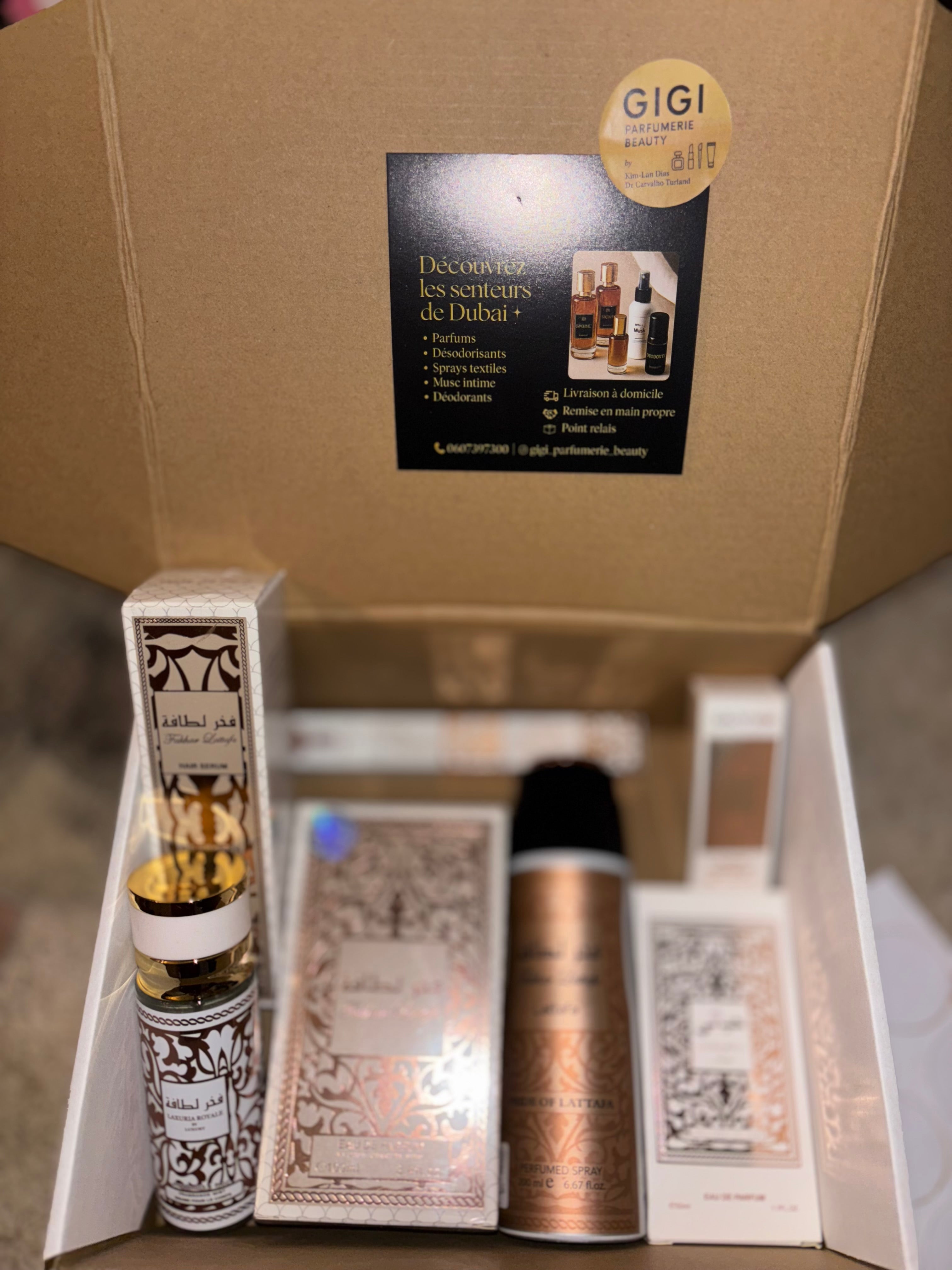 Coffret Lakhar Gold- All Over Spray