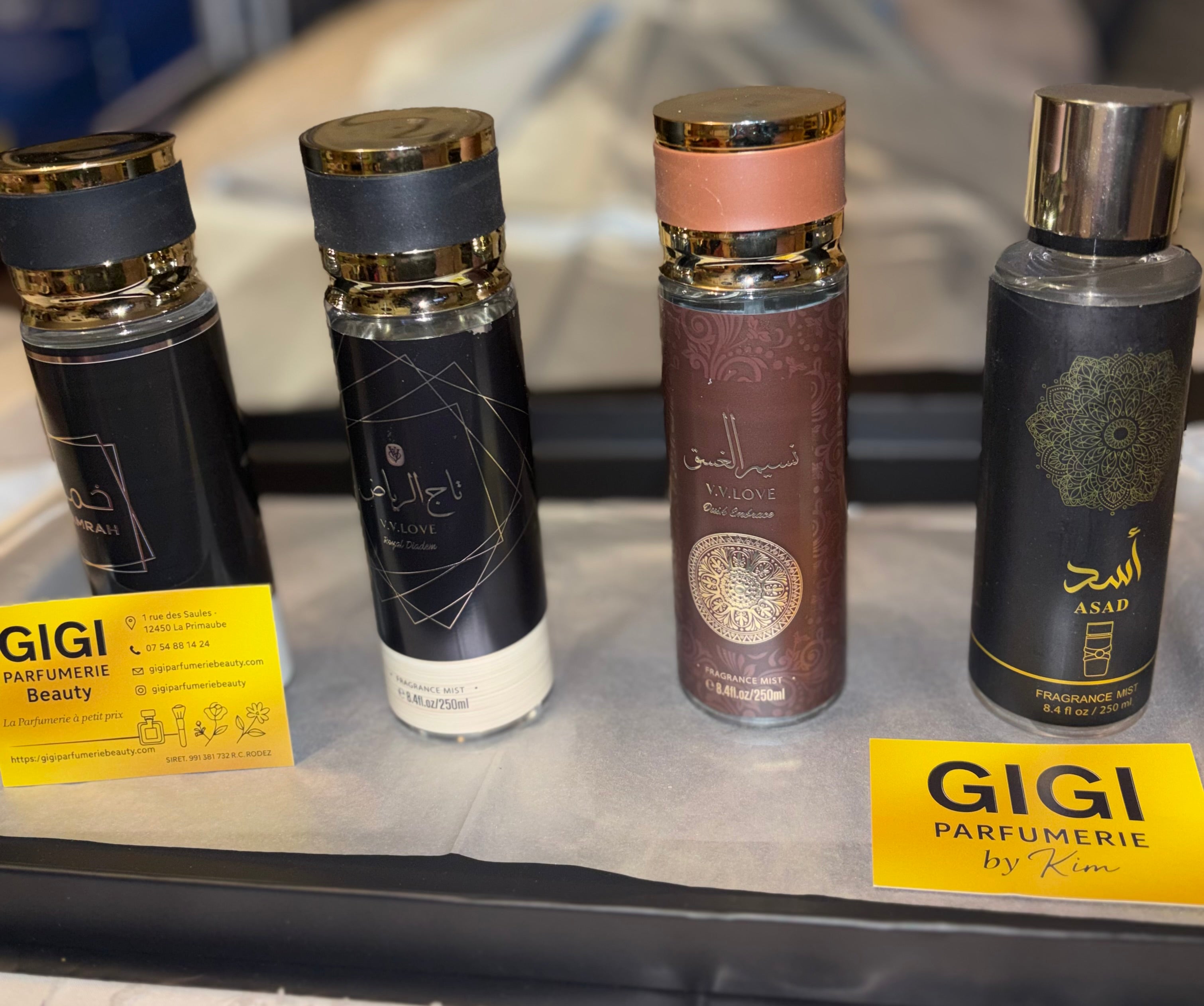 Brumes parfumées Fragance Homme.