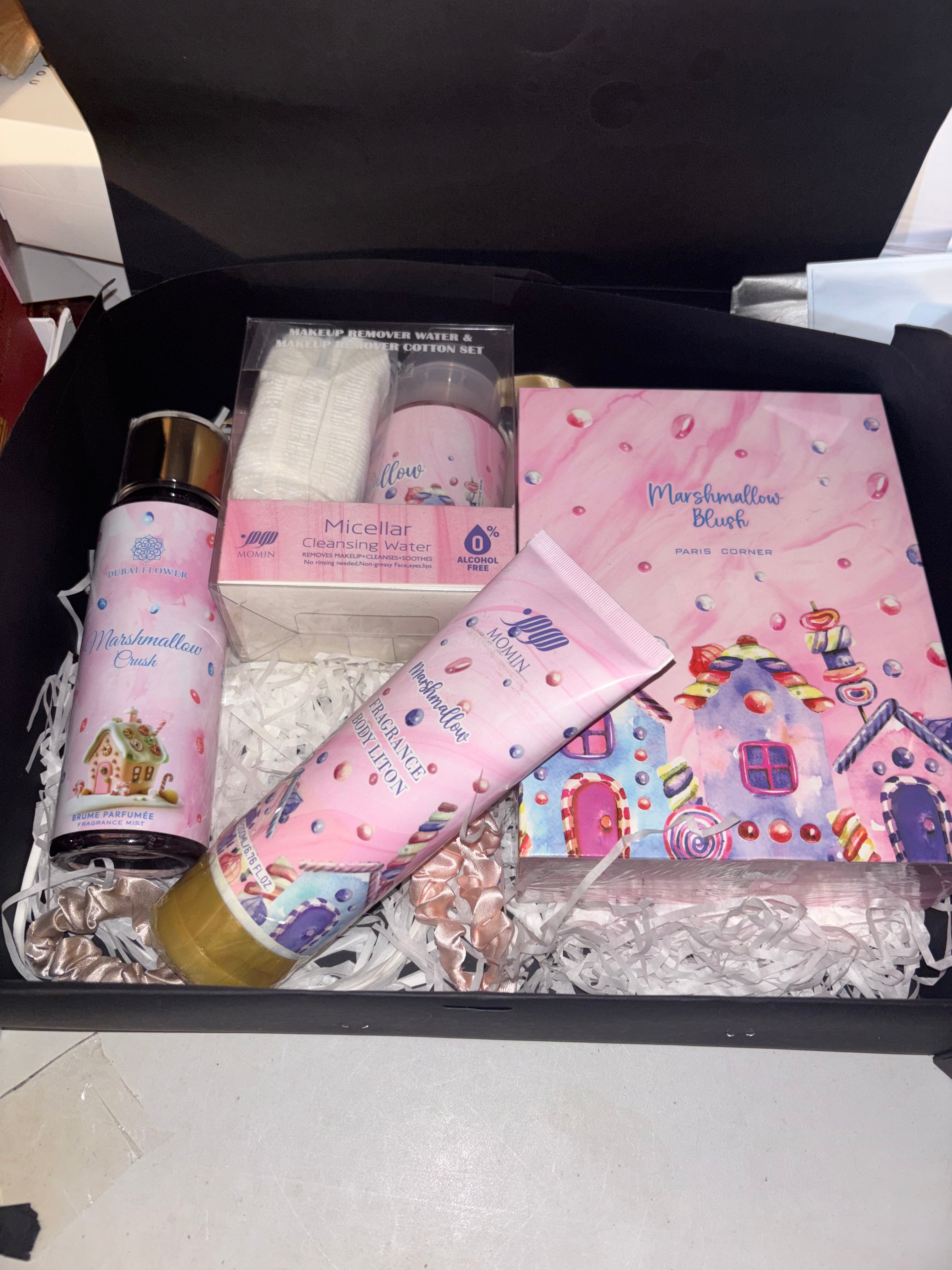 🎀 Coffret beauté & parfum Marshmallow Blush 🍬✨