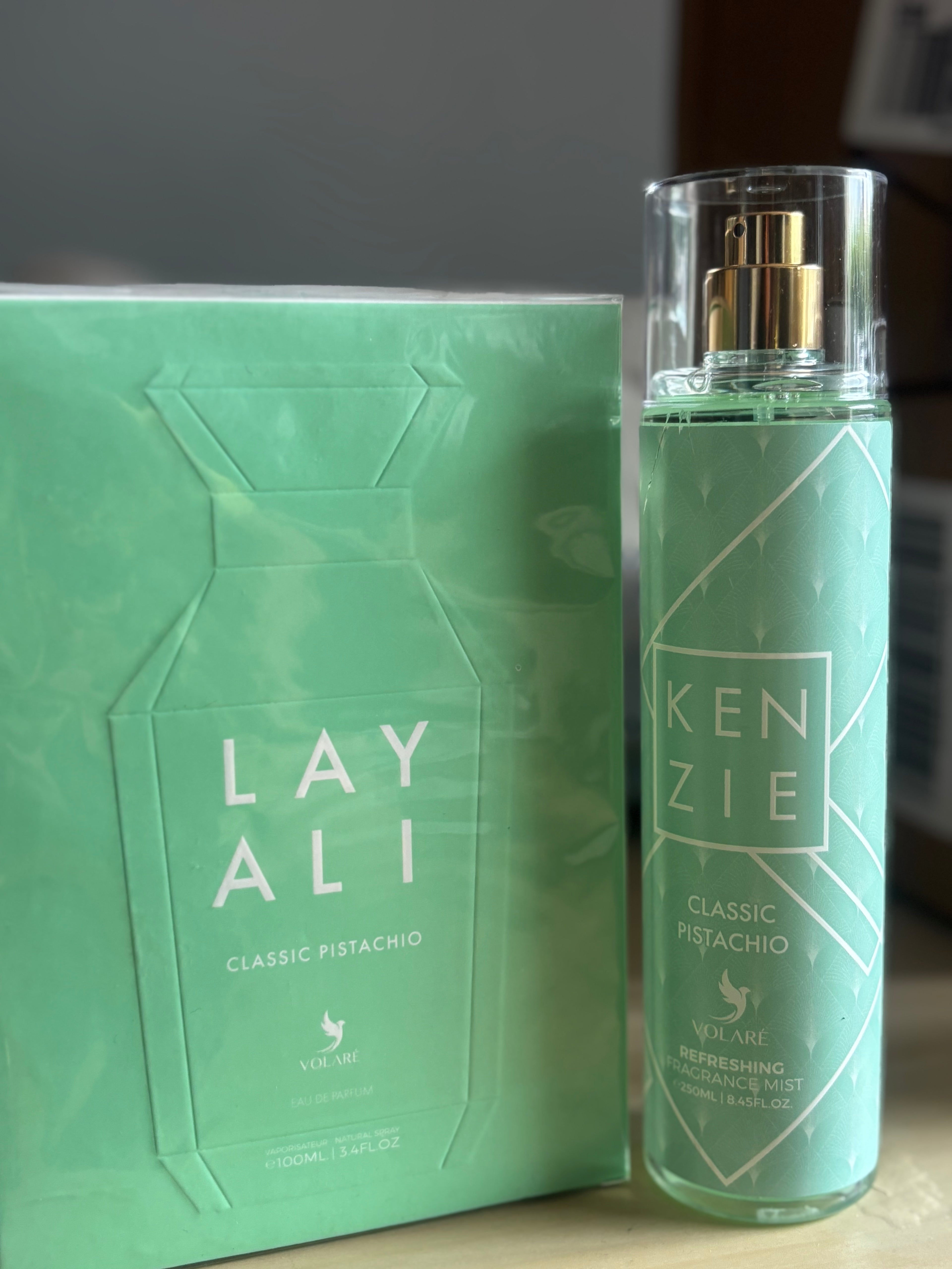 💚 Coffret Kenzie Pistachio –Volare  38€