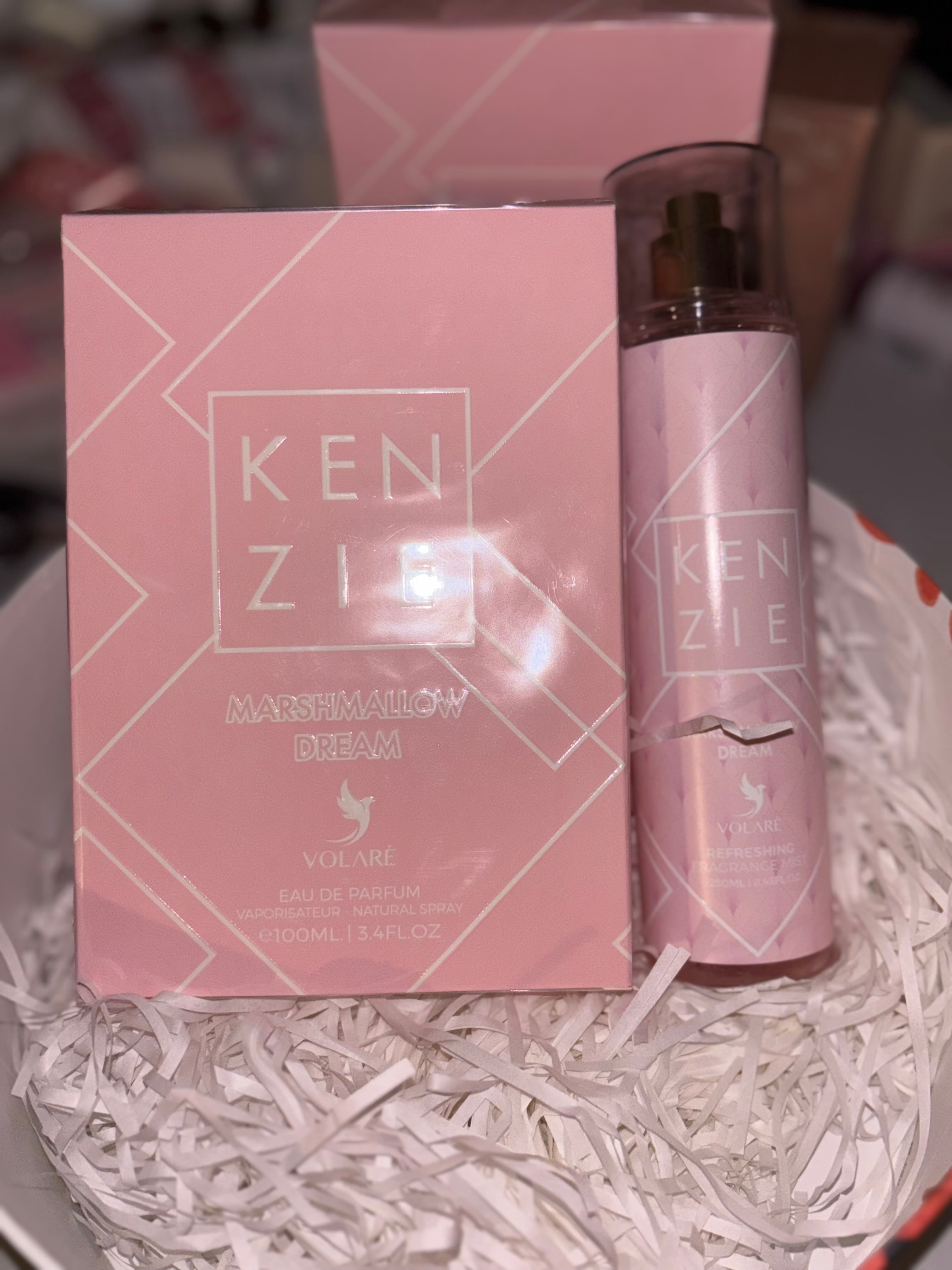 ✨ Coffret Kenzie Marshmallow Dream (Parfum 100 ml + Brume 250 ml) — 38 €