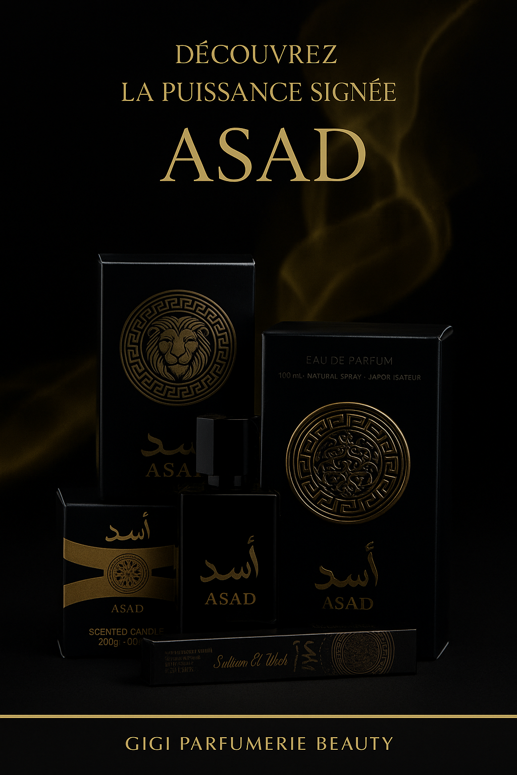 🌟 ASAD – La Signature du Pouvoir✨ Édition limité pour Noël 🎅