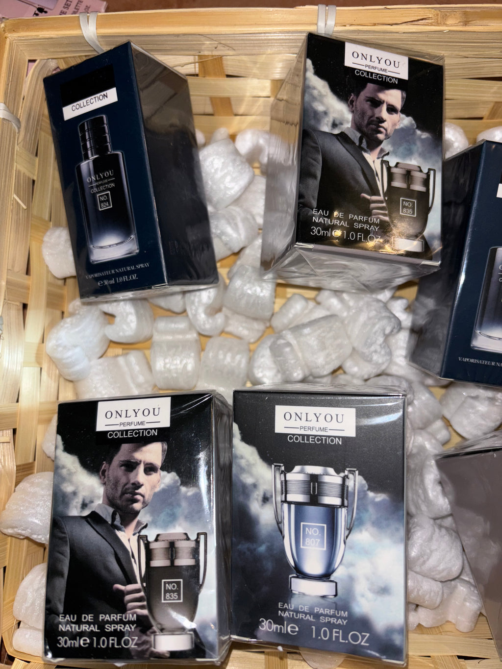 Lot de 3 parfums miniatures Hommes- Dupes- Onlyou Perfume- 30 ml