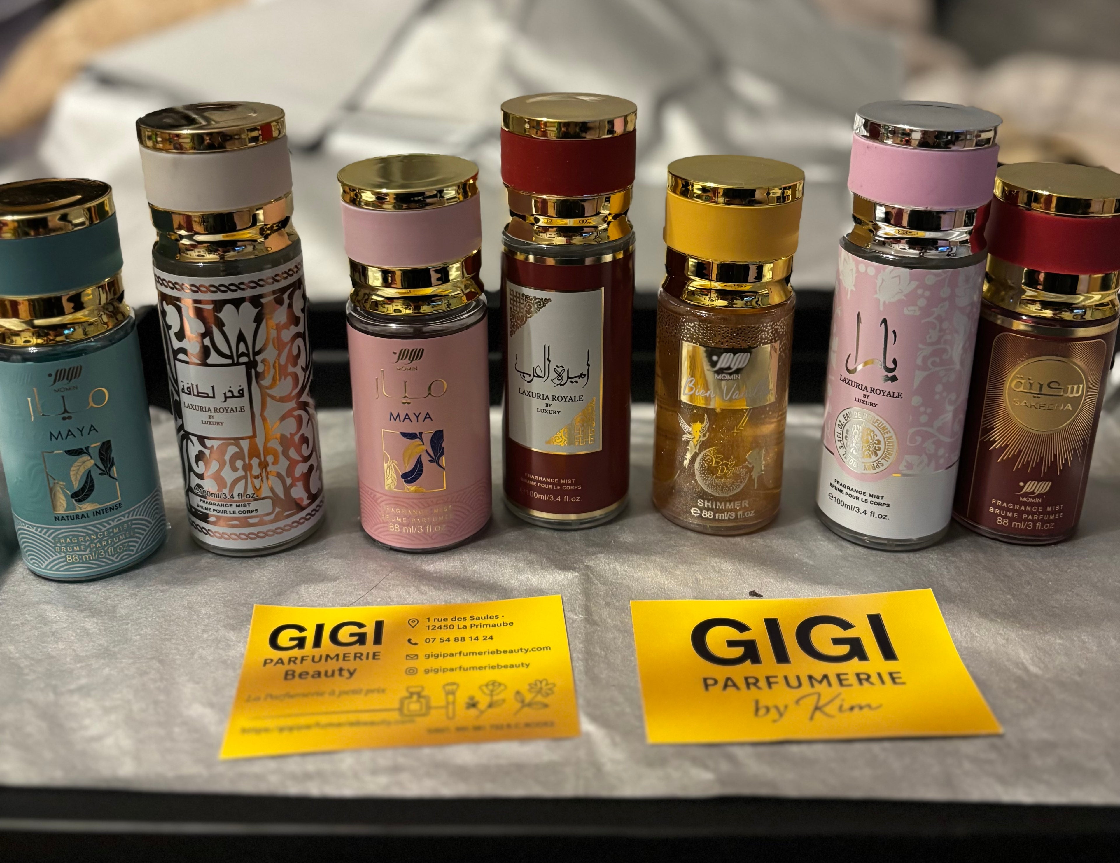 Collection Mini Brumes parfumées Spray Corps. ⭐️🌙