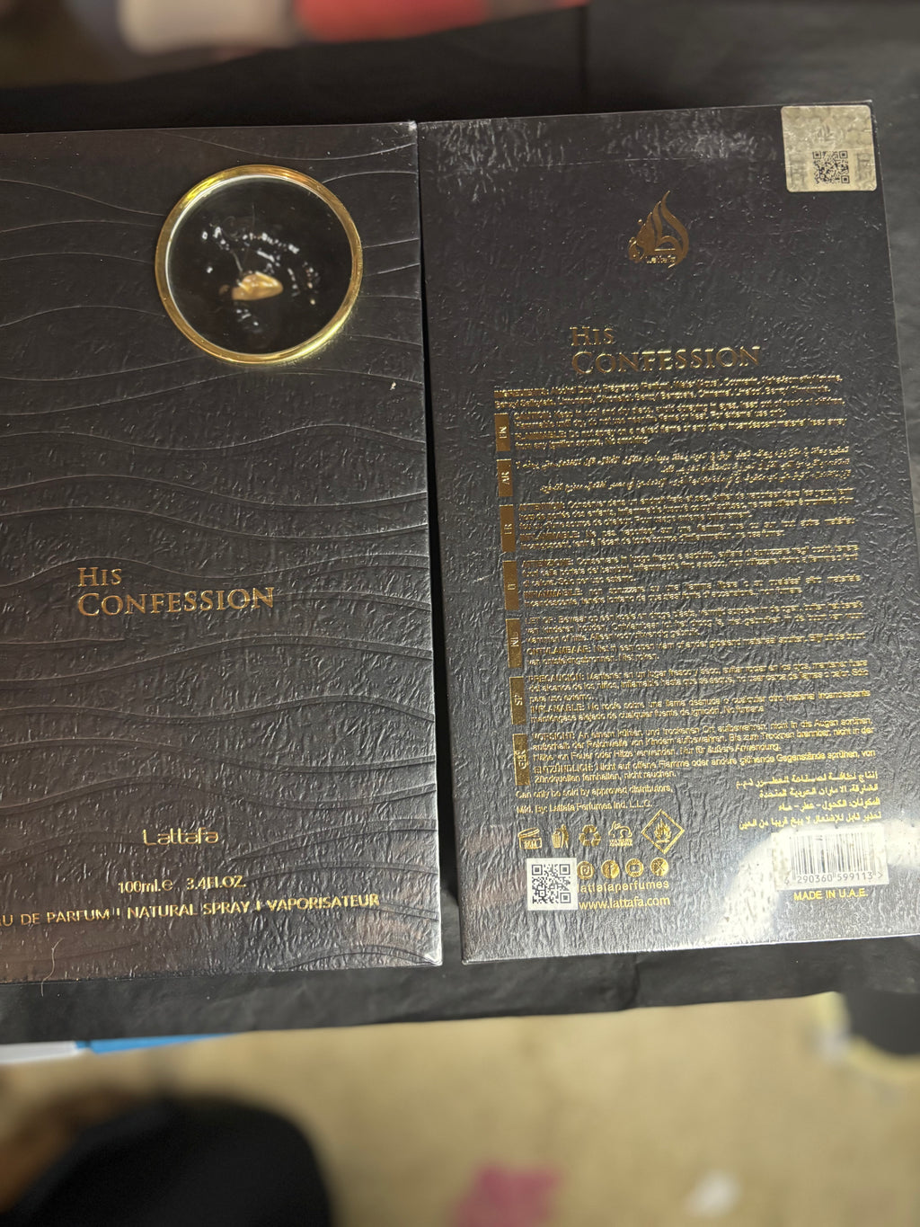 Eau de parfum His Confession Lattafa® | 100ml