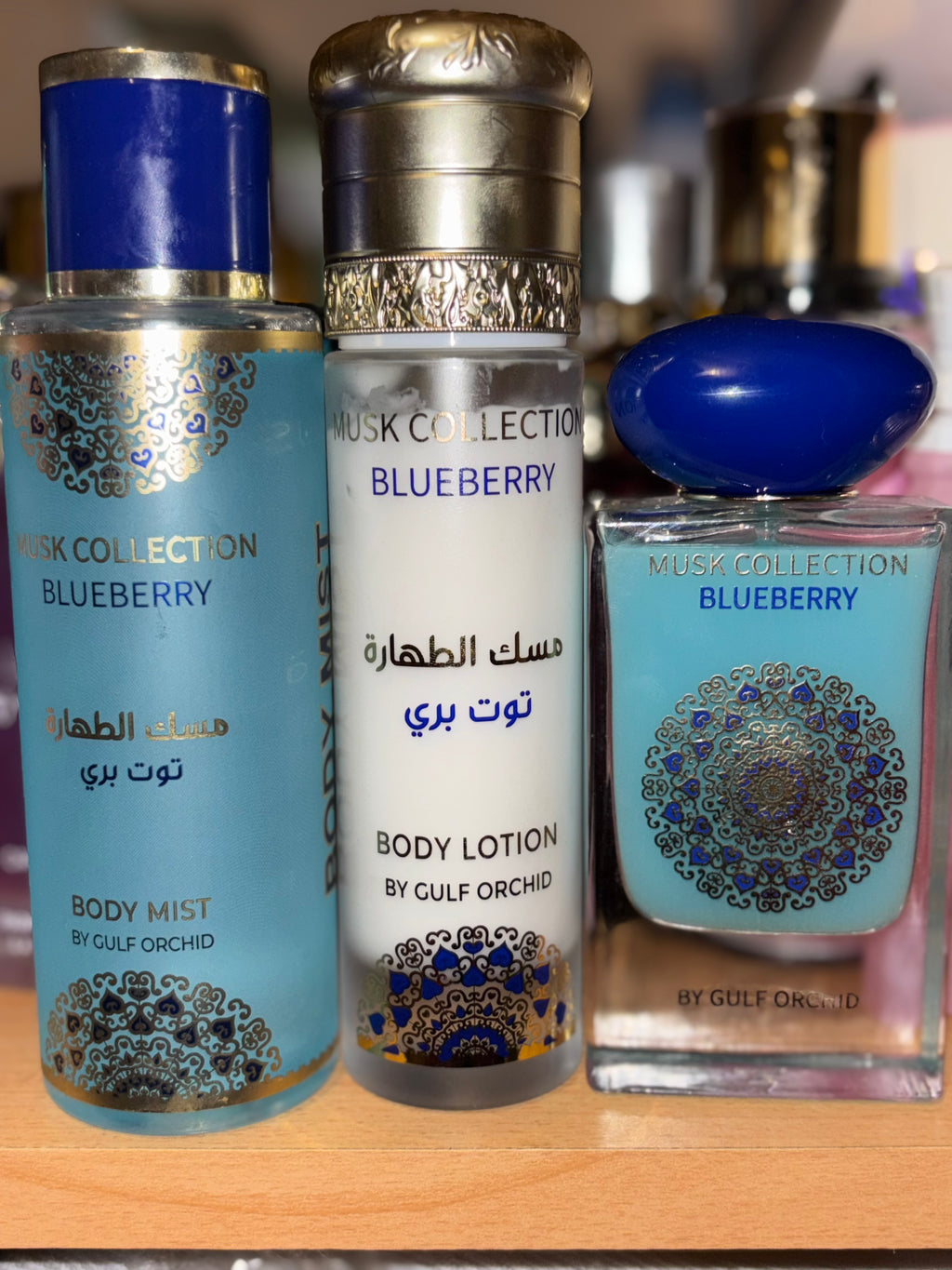 Coffret Musk Collection- Bluberry crème - Gulf Orchid