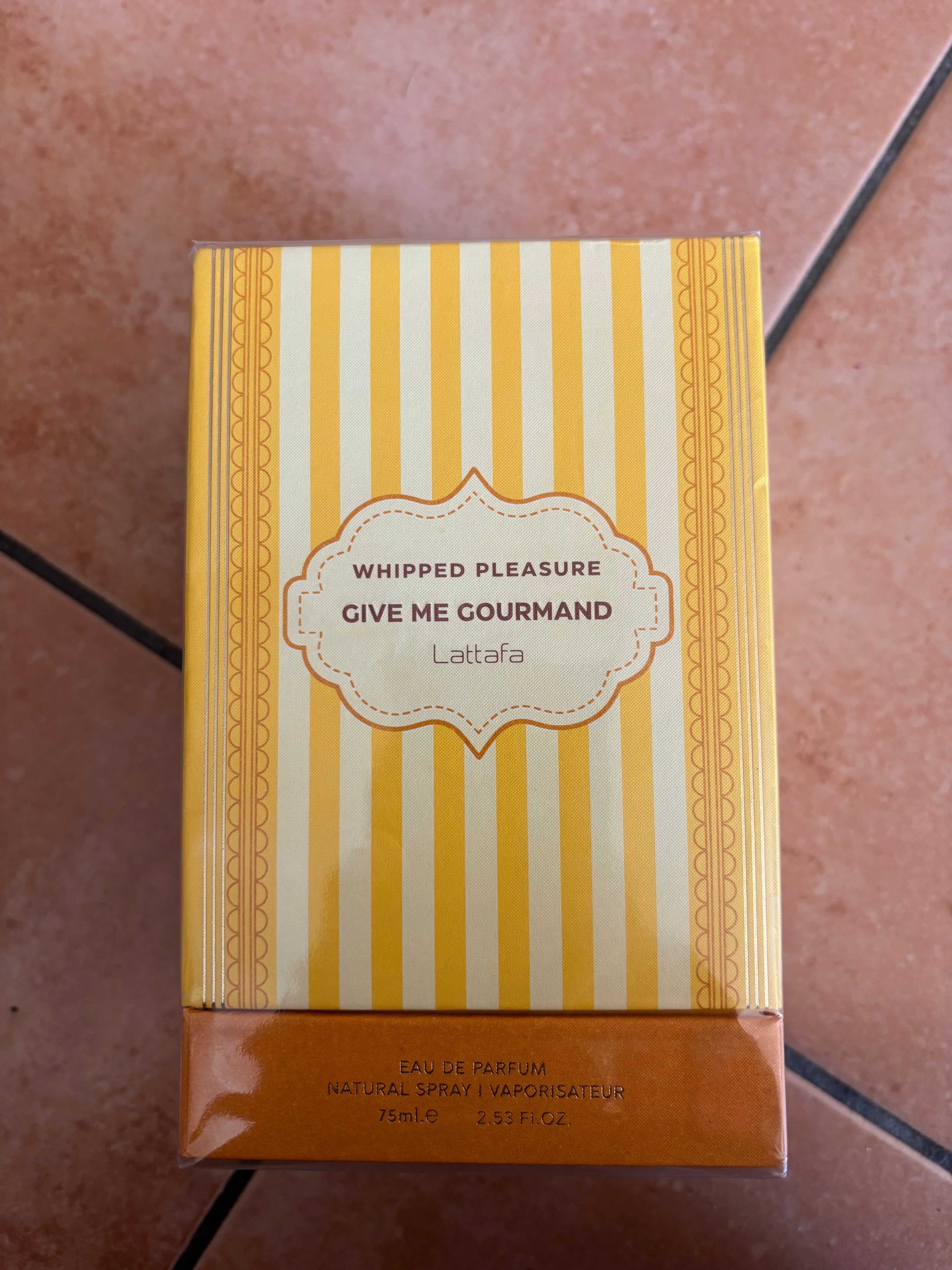 🍰 Lattafa – Whipped Pleasure “Give Me Gourmand” POP  CORN