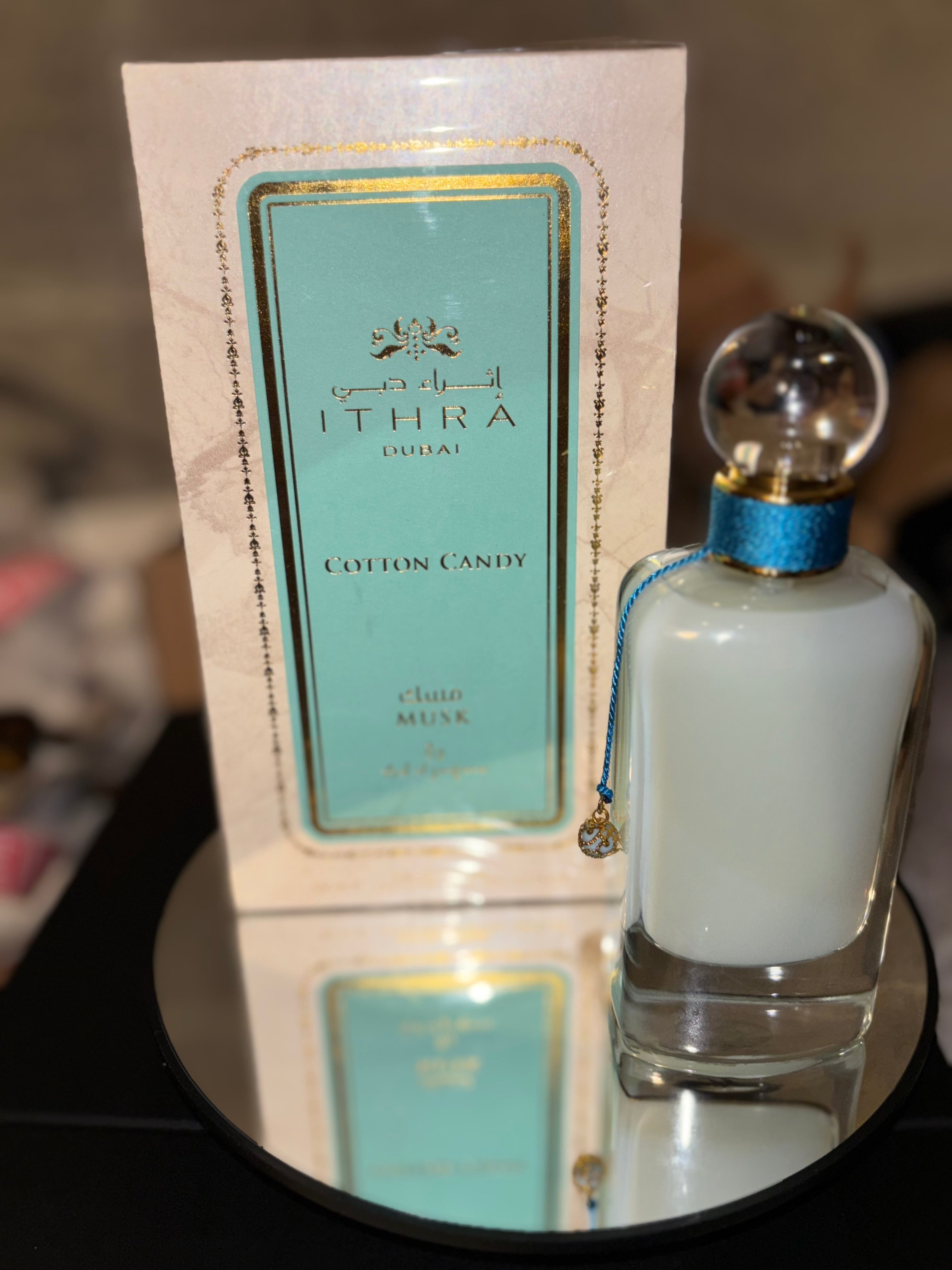 Ithra Dubai -Cotton Candy Musk- Parfum 100ml- Ard Al Zaafaran