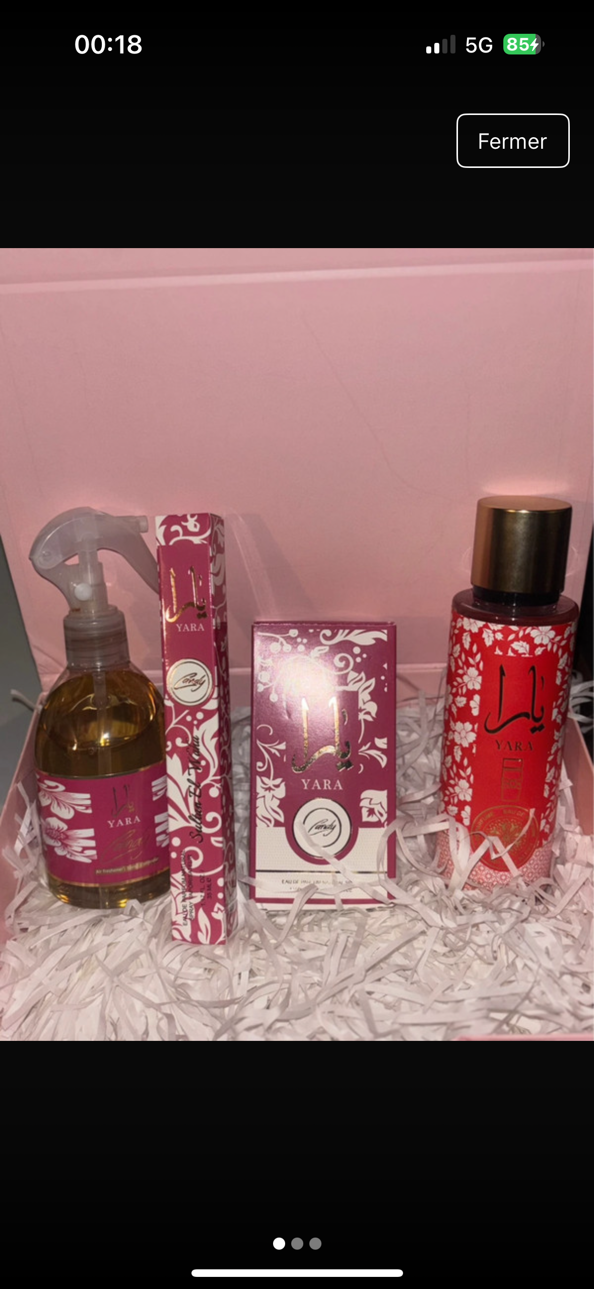 Coffret «l’essenciel Yara Candy »