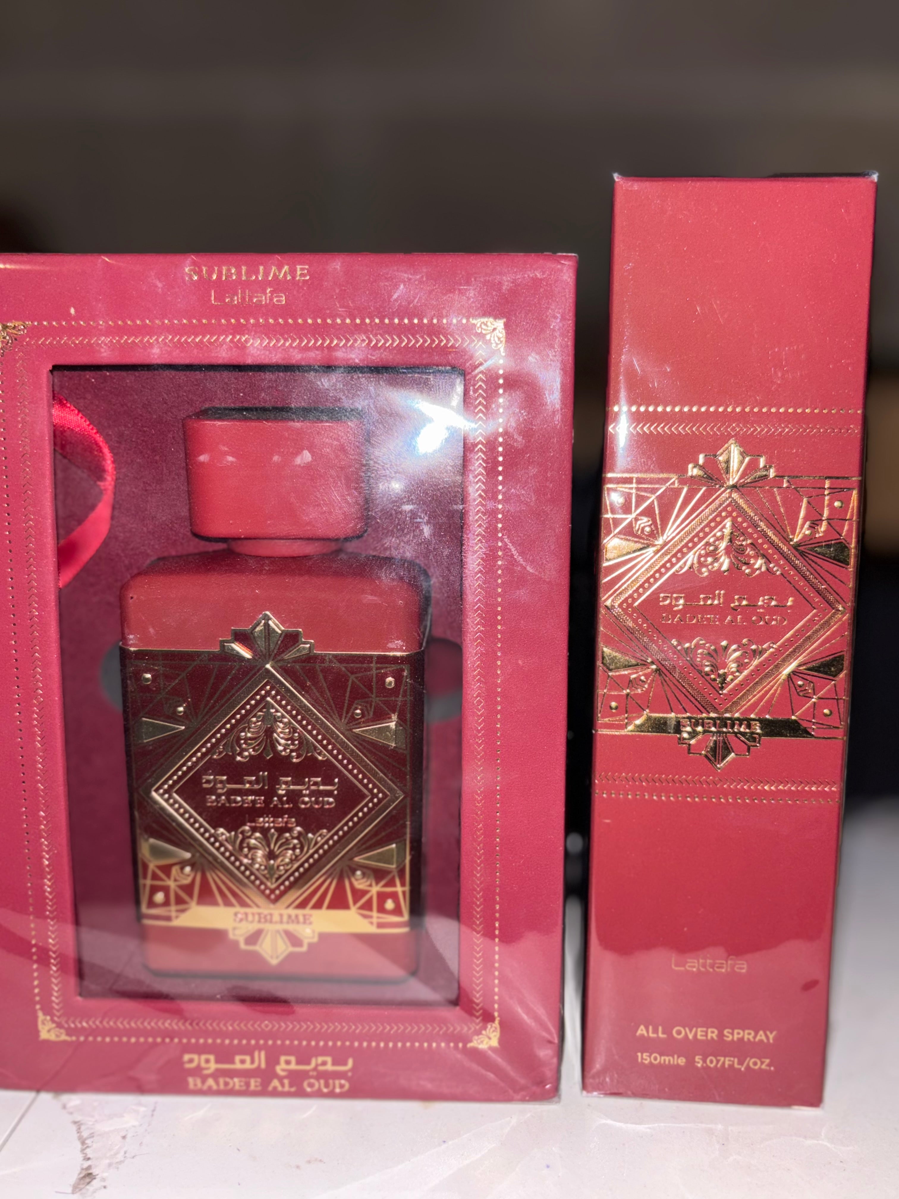 Coffret Badee Al Oud Sublime (Rouge)