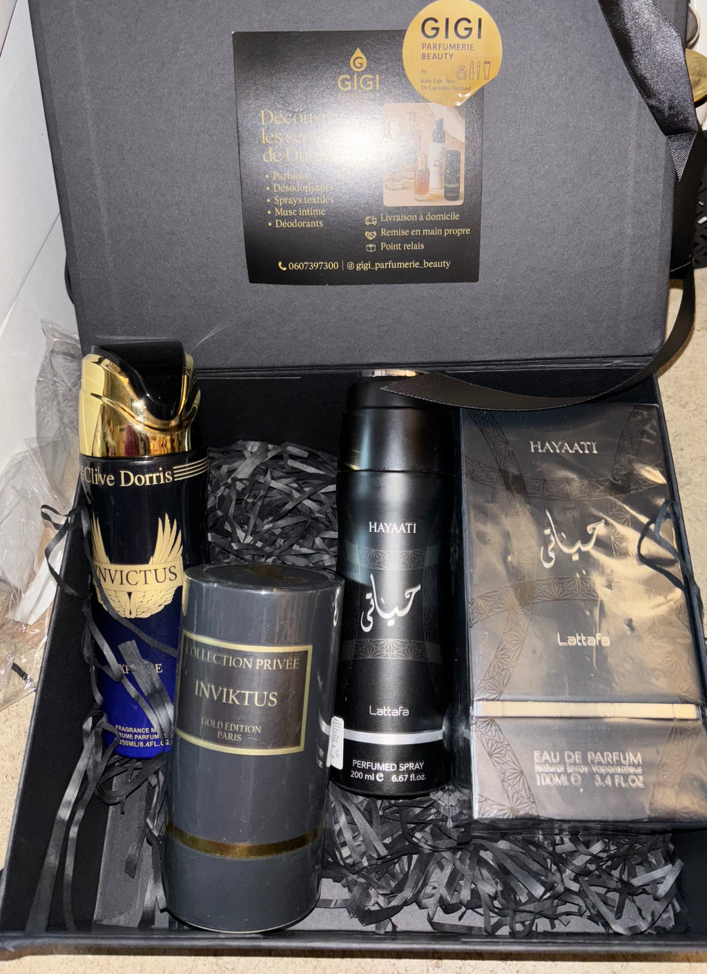 Black coffret- Homme