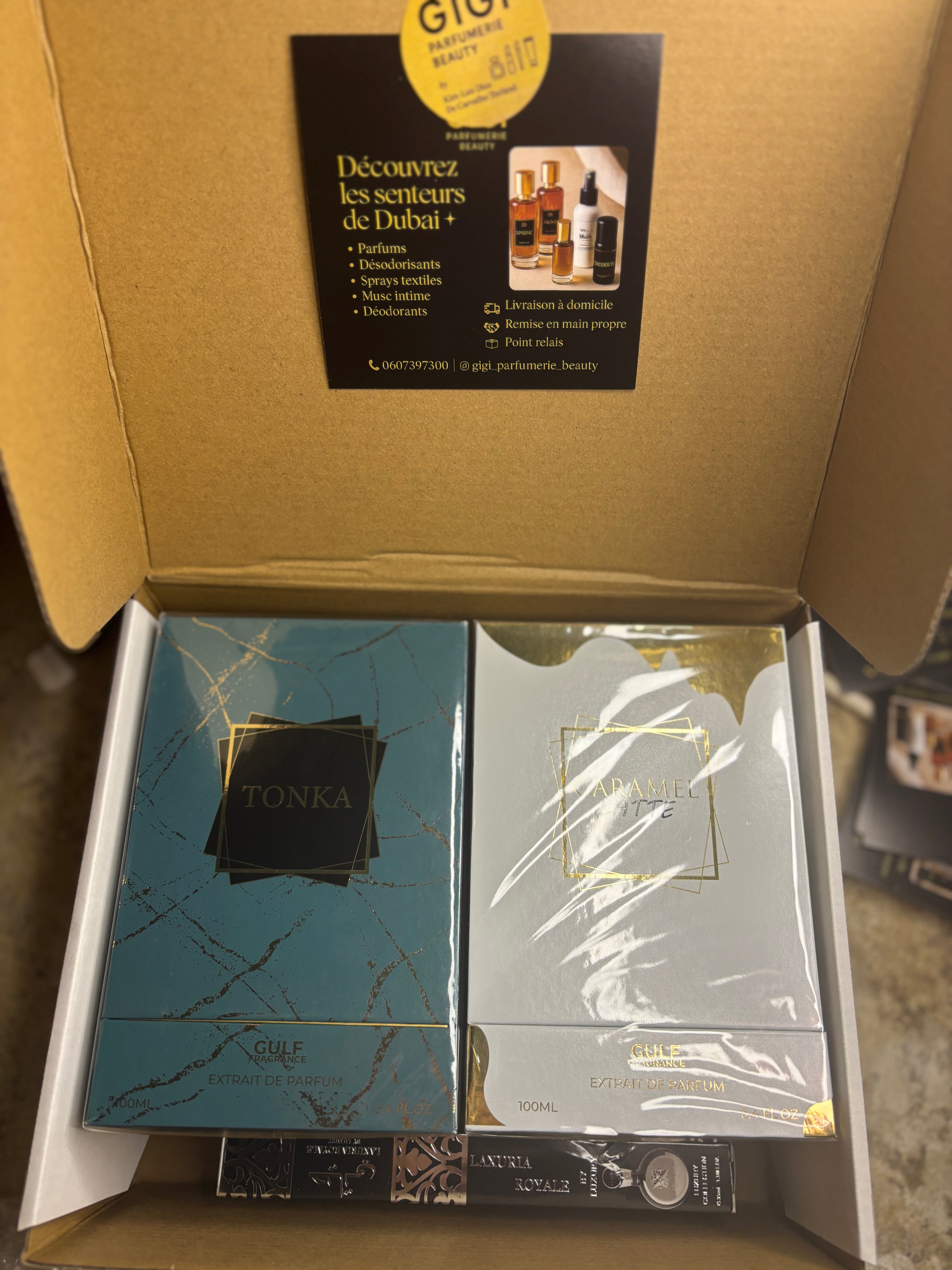 Coffret Mixte- « Tonka-Latte »