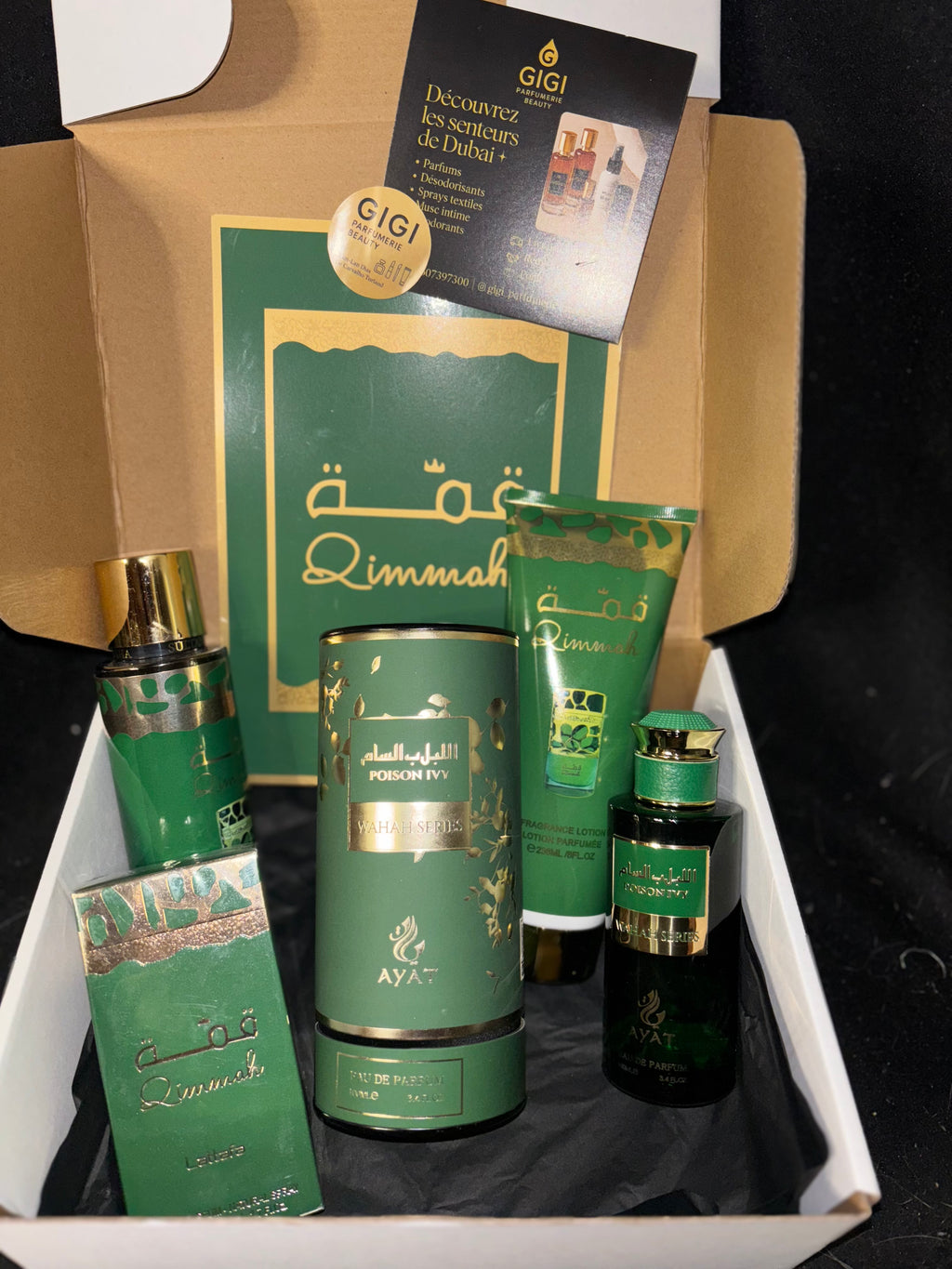 Coffret « QIMMAH FEMME » inspiré du Good Girl Carolina Herrera