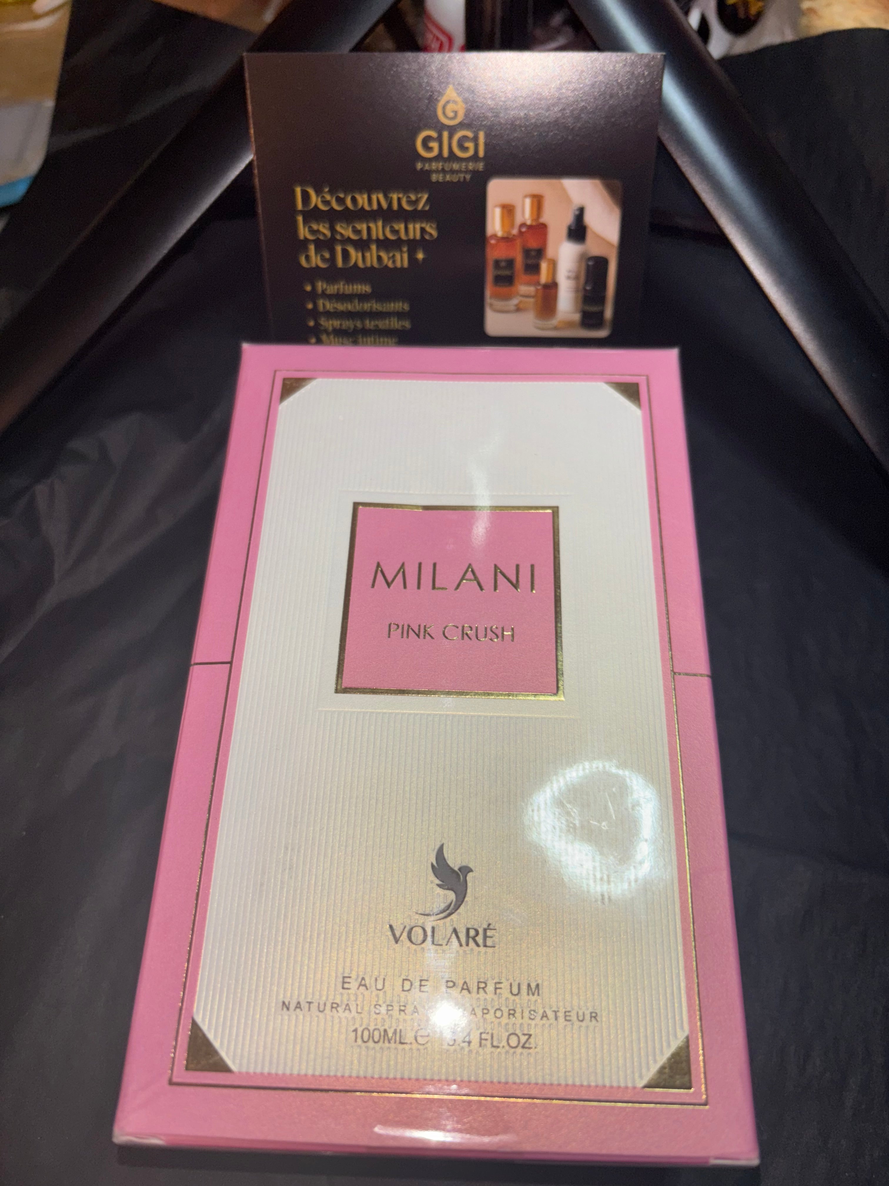 Collection Milani- (Pink Crush, Pistachio, Red Apple, Cherry Lush, Warm Vanilla), Eau de parfum 100 ml- Volare