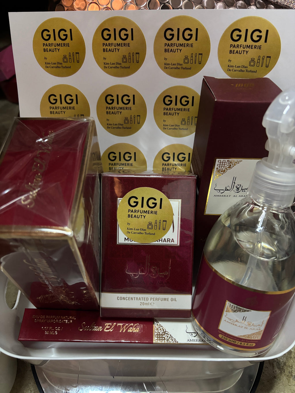 Coffret Princesse d’Arabie- Full box